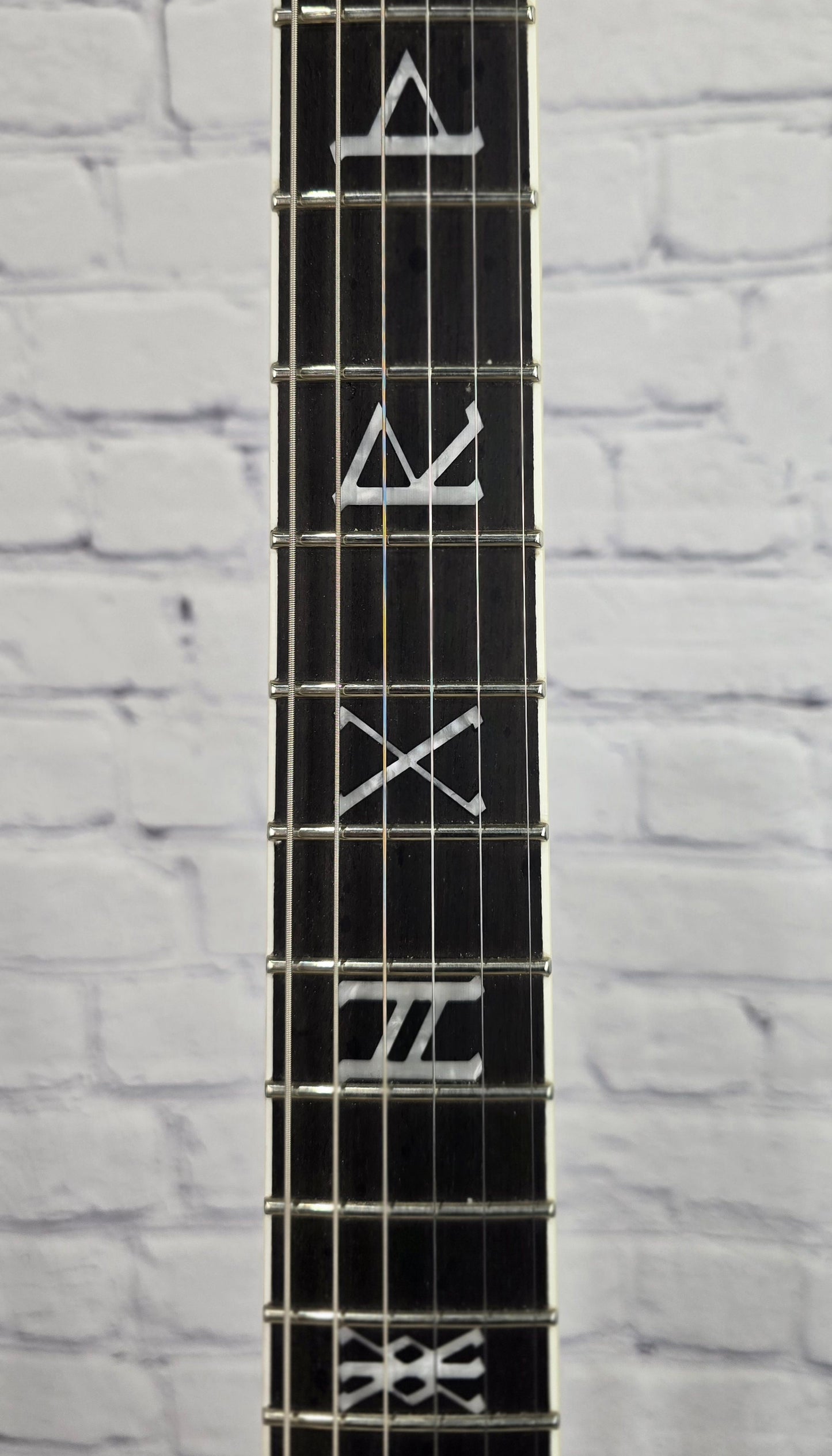USED Schecter Wylde Audio Ironworks Barbarian 6 String Electric Guitar Black Burst