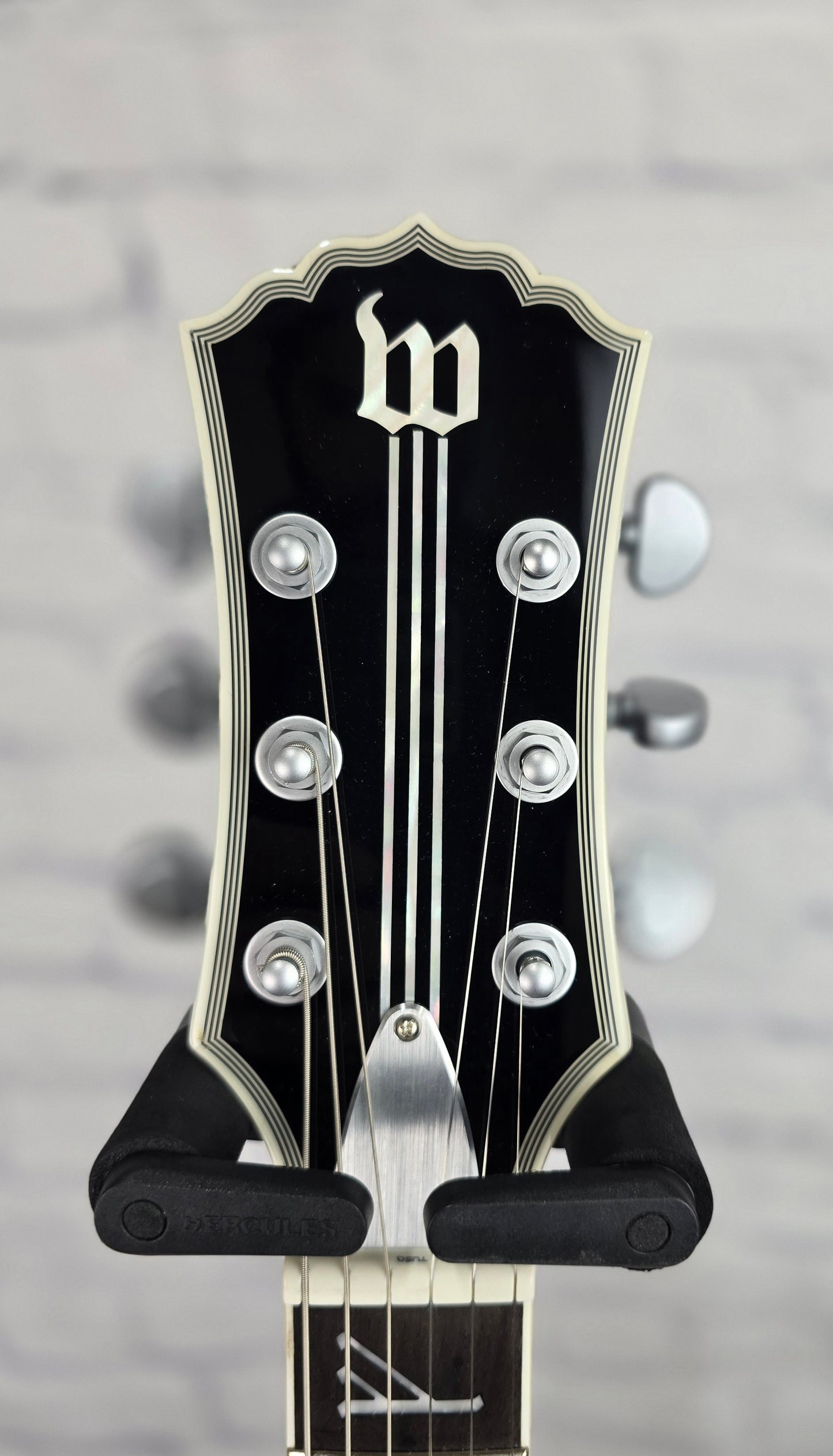 USED Schecter Wylde Audio Ironworks Barbarian 6 String Electric Guitar Black Burst