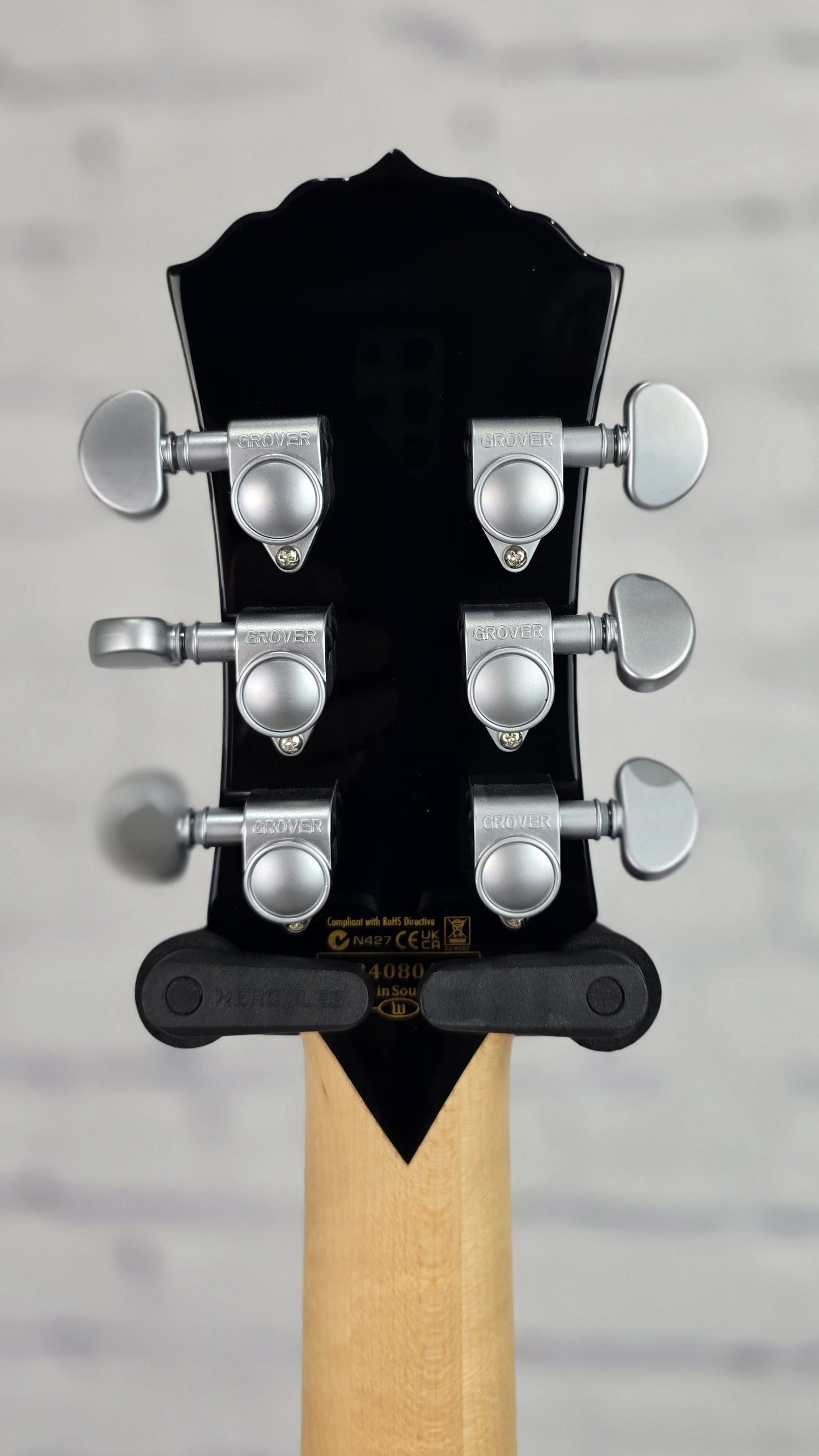 USED Schecter Wylde Audio Ironworks Barbarian 6 String Electric Guitar Black Burst