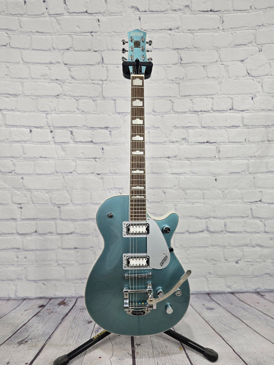 USED Gretsch G5230T-140 Electromatic Jet 6 String Electric Guitar Pearl Stone