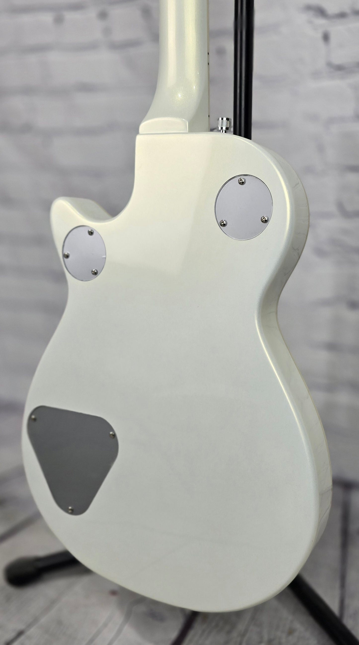 USED Gretsch G5230T-140 Electromatic Jet 6 String Electric Guitar Pearl Stone