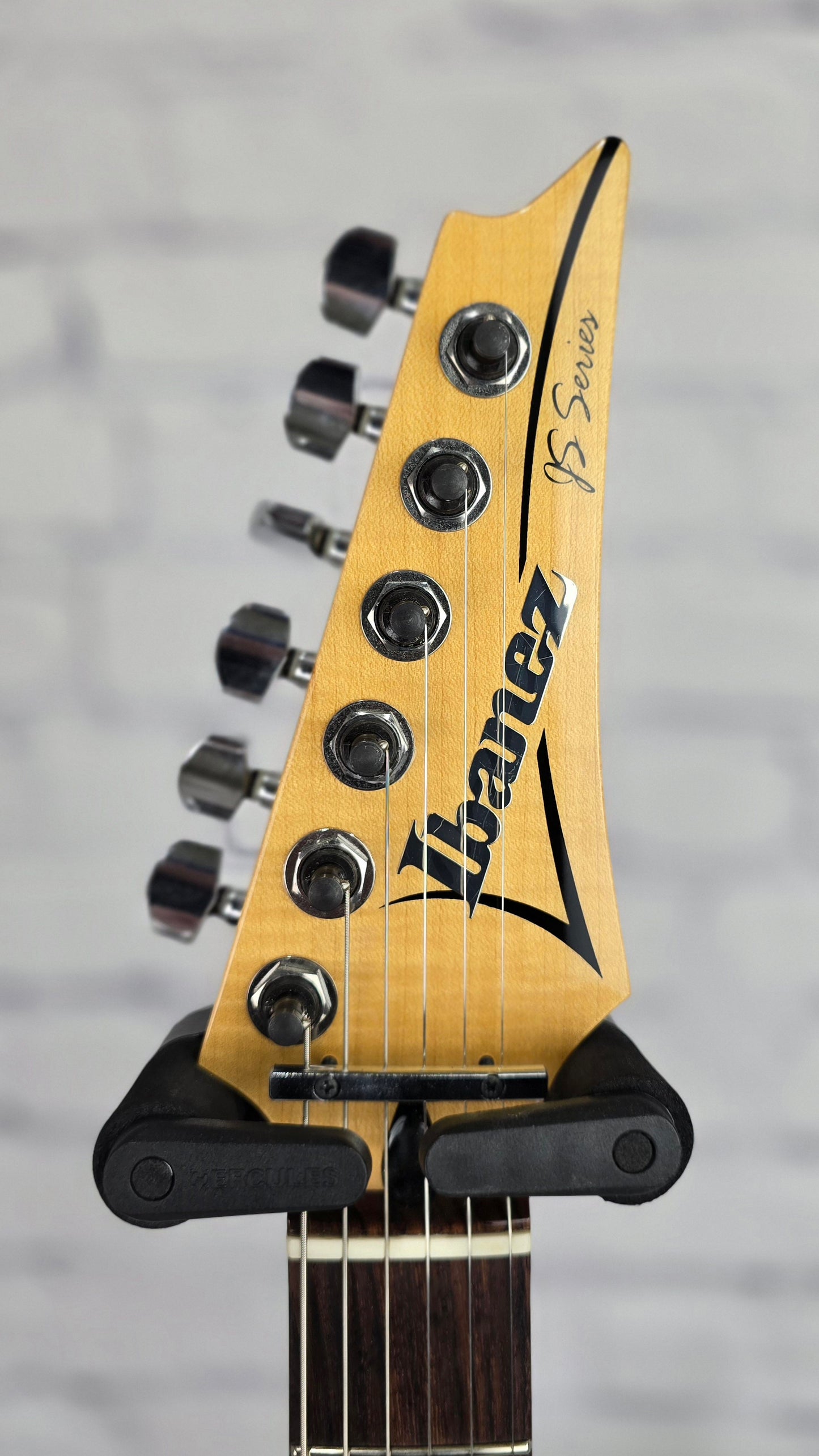 USED Ibanez Prestige JS1600 PSV Joe Satriani Electric Guitar Hard Tail Premium Silver