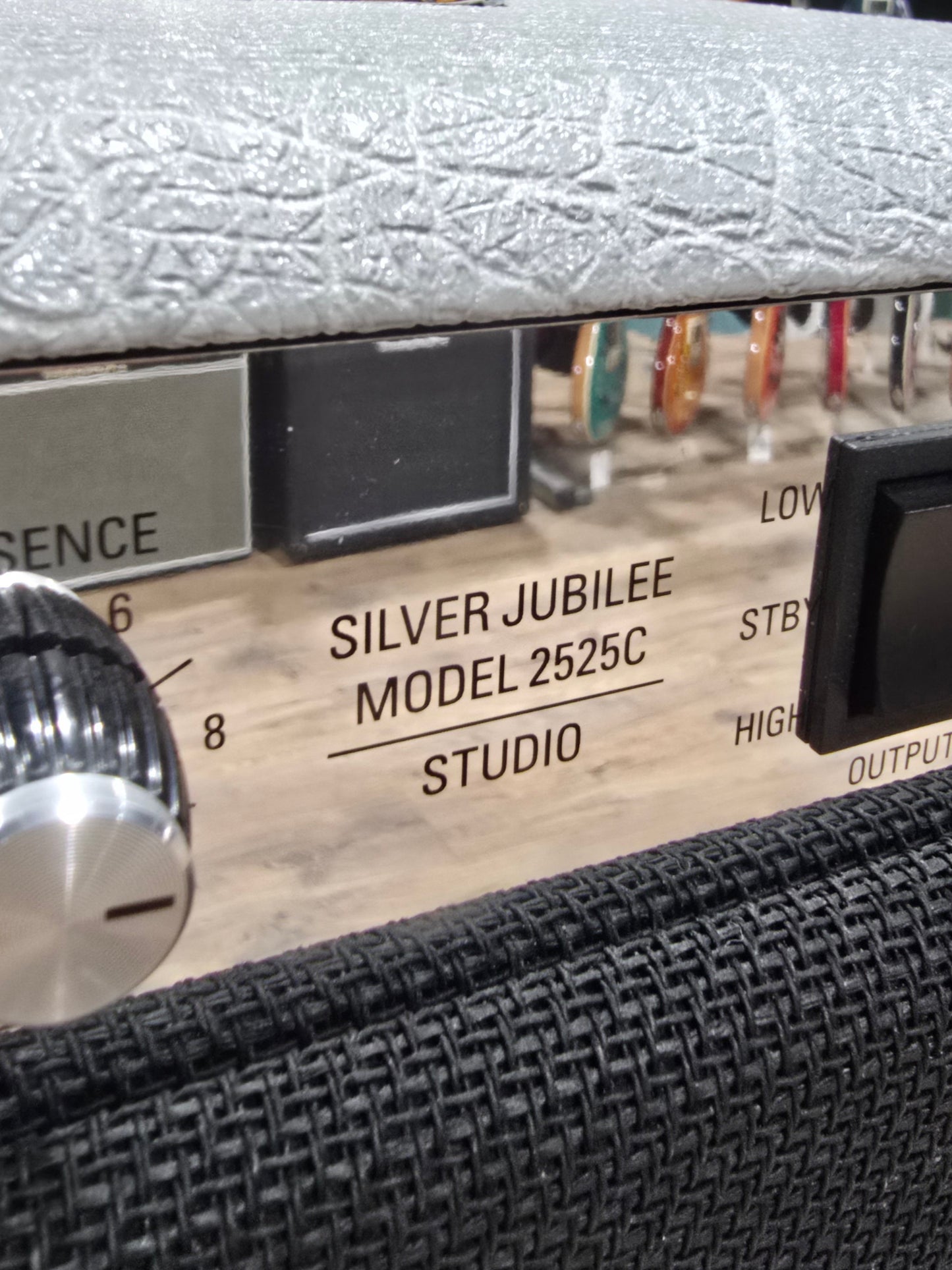 USED Marshall Mini Jubilee 20w/5w 1x12 Combo Amplifier Silver Tolex