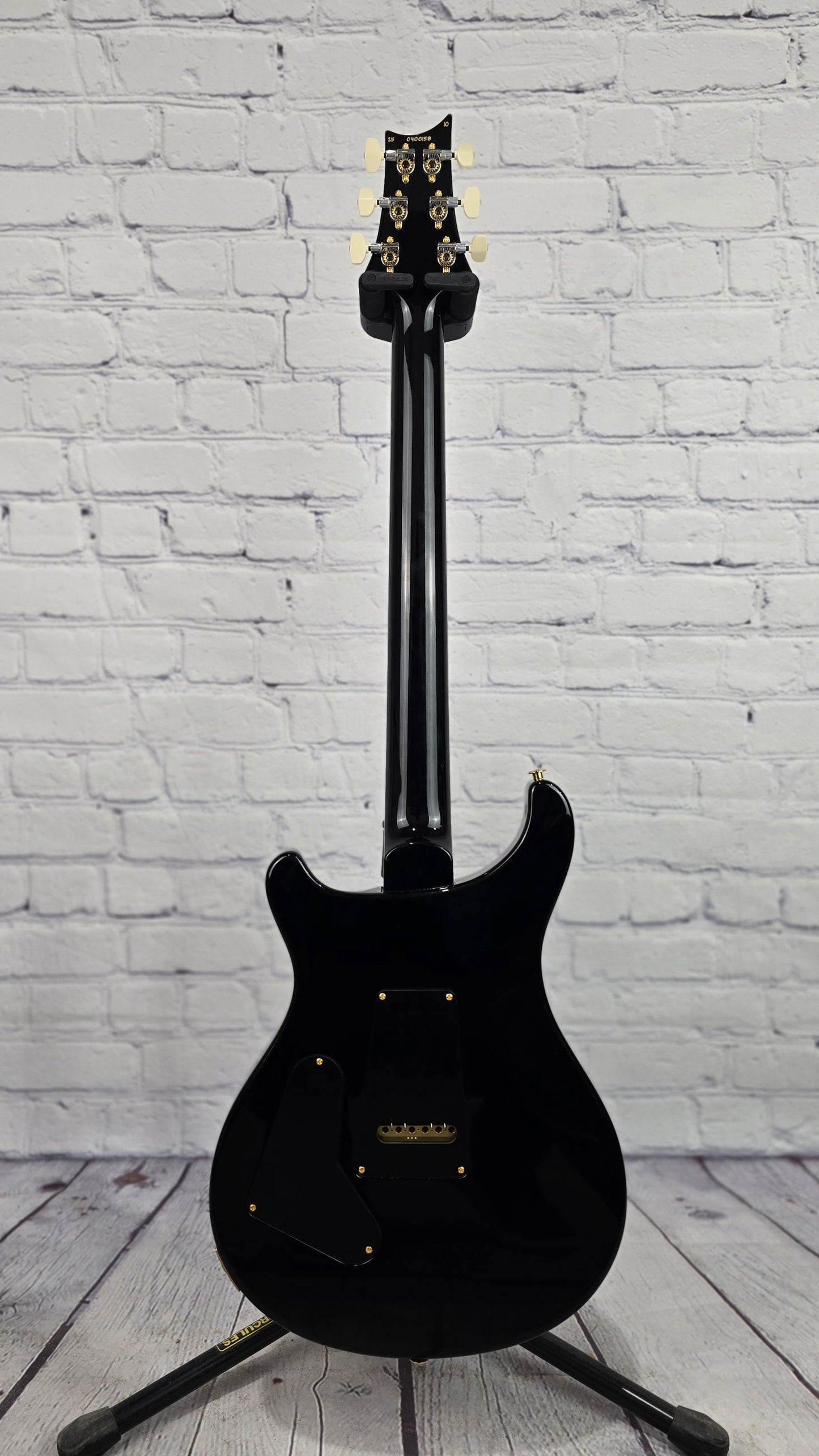 Paul Reed Smith PRS Custom 24-08 Semi-Hollow 40th Anniversary Limited Edition 10 Top Electric Guitar Faded Whale Blue Smokeburst