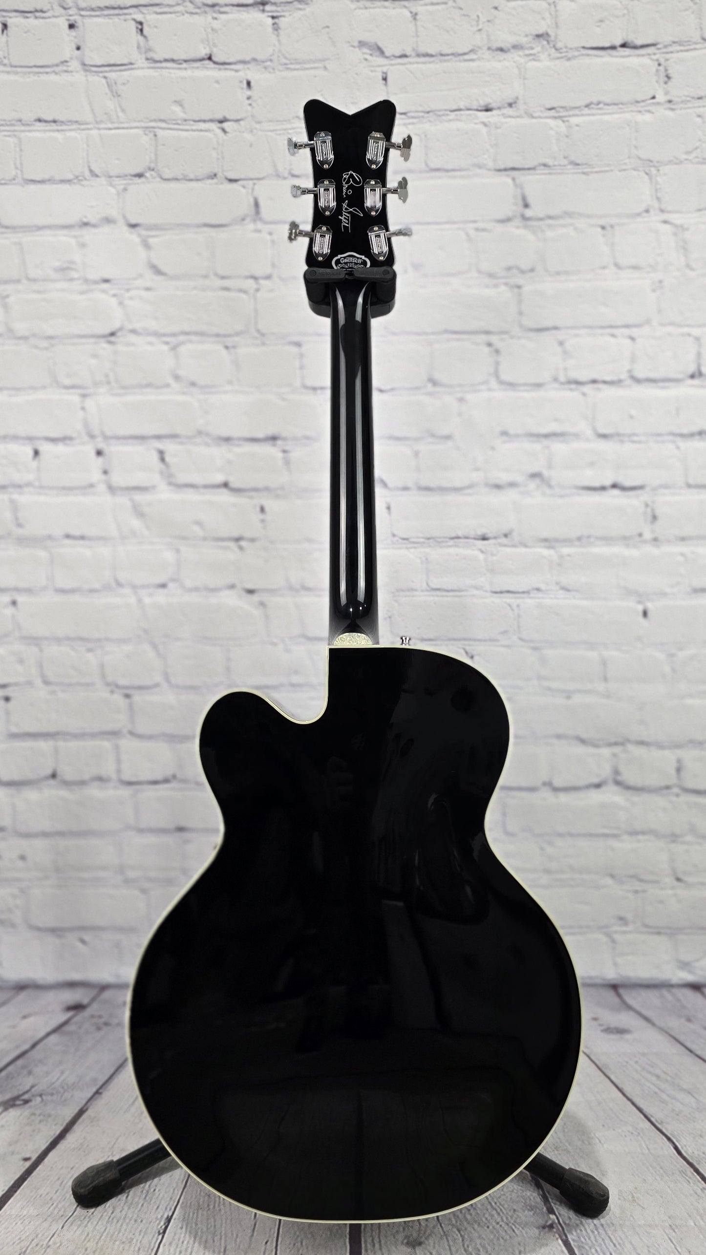 USED Gretsch G6136SLBP Brian Setzer Black Phoenix Electric Guitar Gloss Black