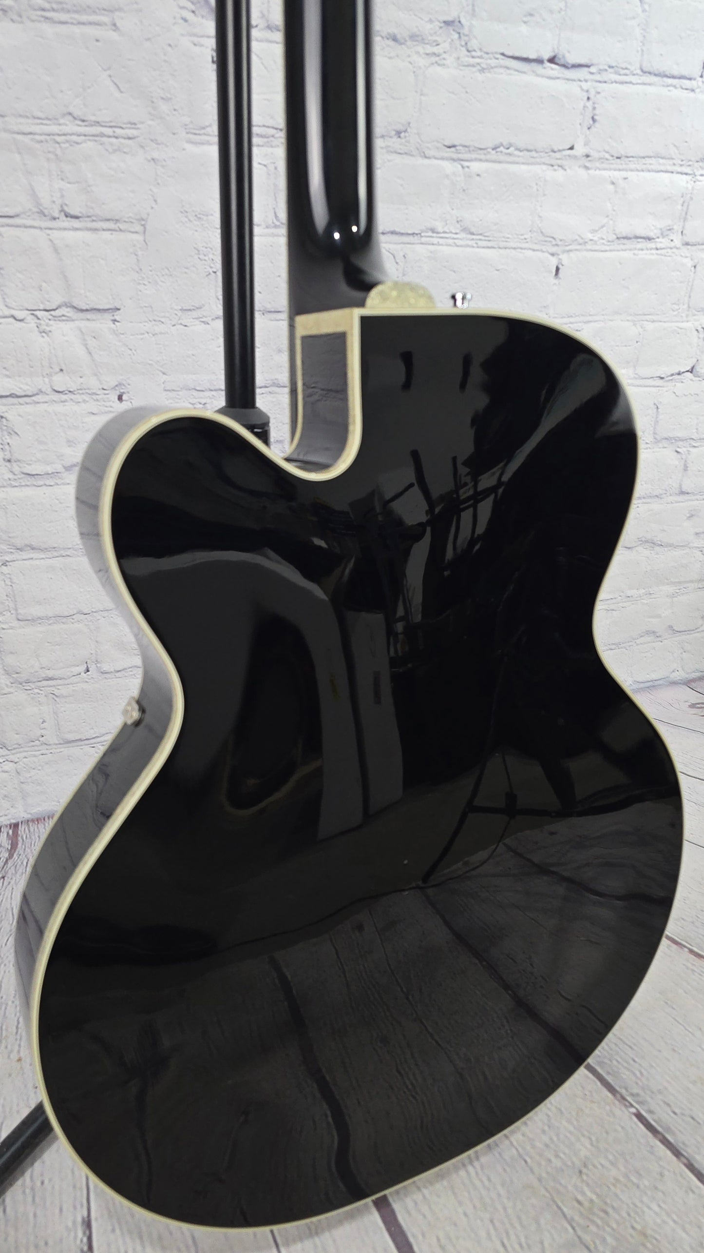 USED Gretsch G6136SLBP Brian Setzer Black Phoenix Electric Guitar Gloss Black