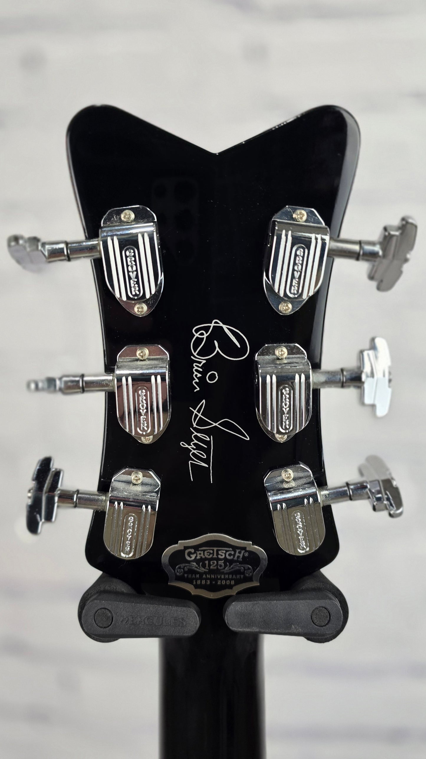 USED Gretsch G6136SLBP Brian Setzer Black Phoenix Electric Guitar Gloss Black