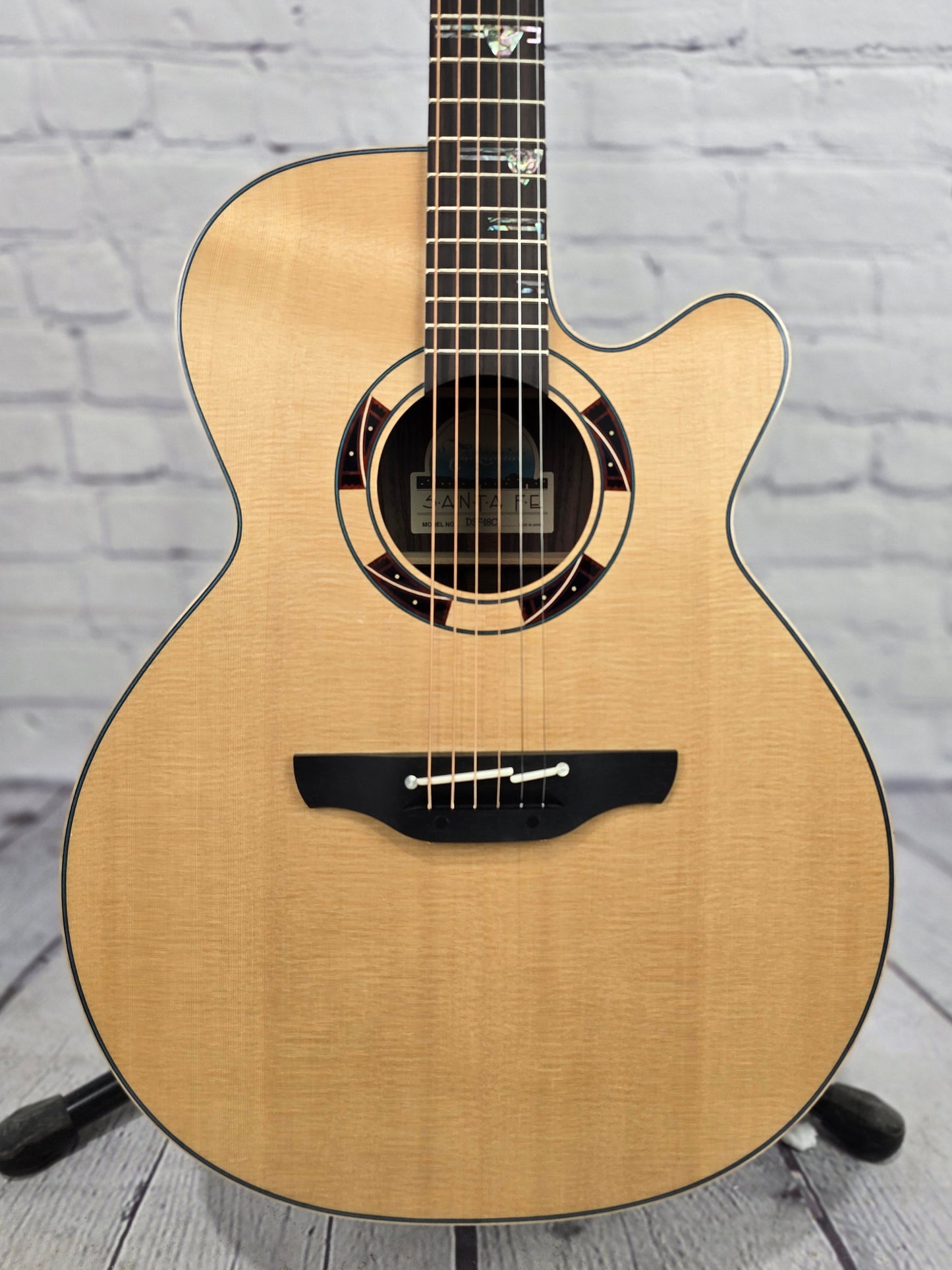 Takamine Pro Series DSF48C Santa Fe NEX Acoustic Guitar Gloss Natural