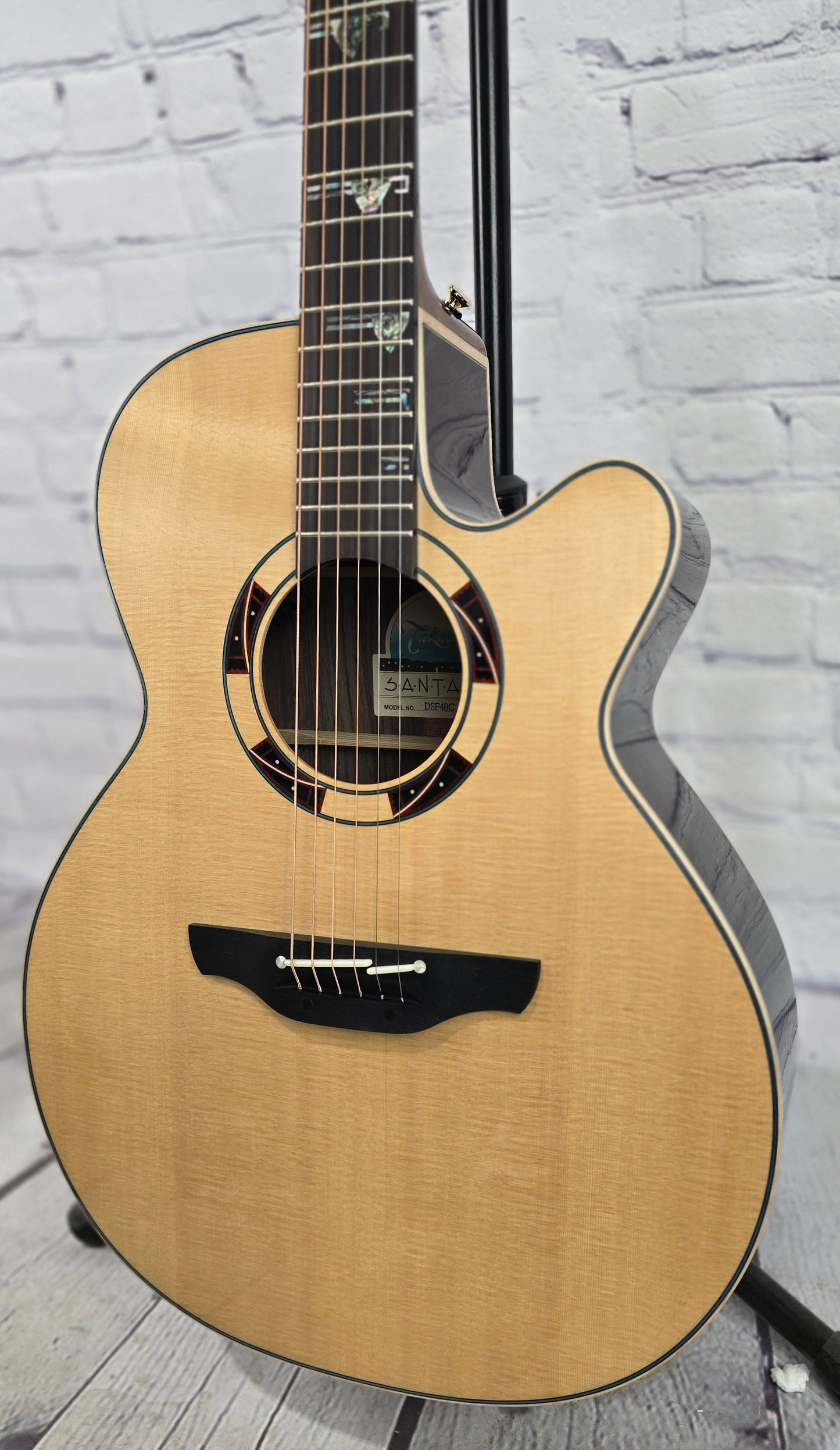 Takamine Pro Series DSF48C Santa Fe NEX Acoustic Guitar Gloss Natural