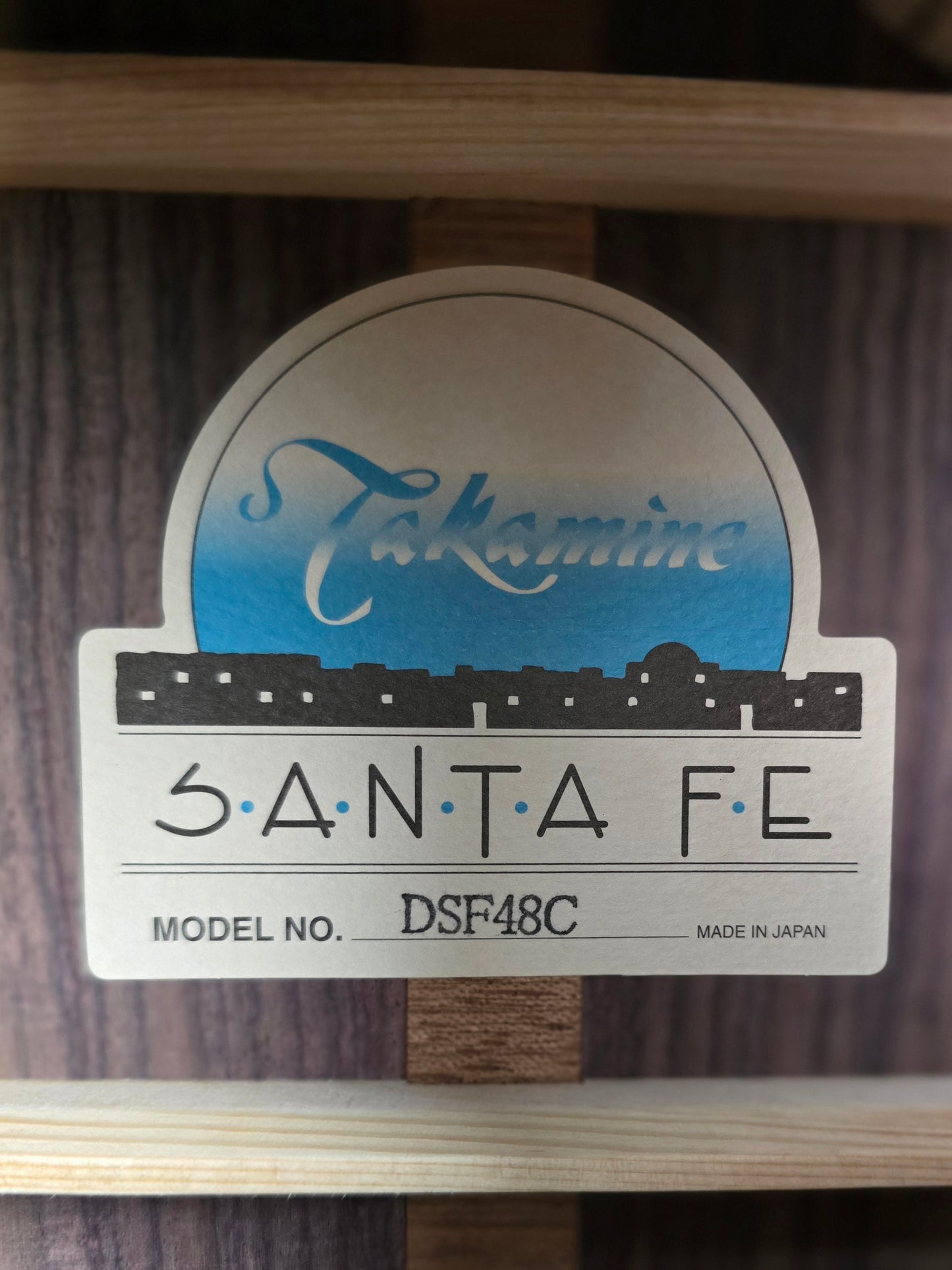 Takamine Pro Series DSF48C Santa Fe NEX Acoustic Guitar Gloss Natural