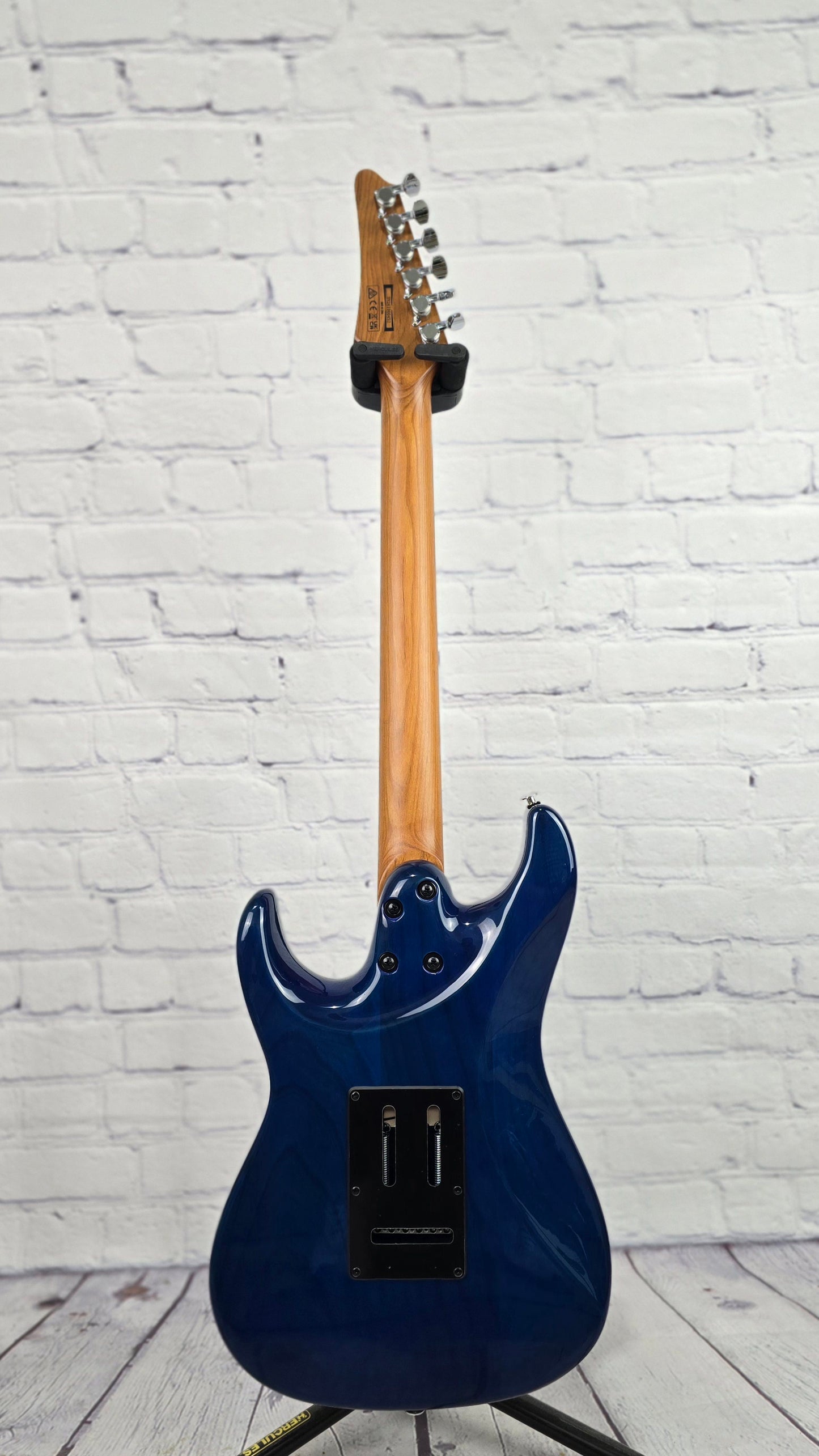Ibanez AZ22S1F TXB Standard 6 String Electric Guitar Transparent Turquoise Burst