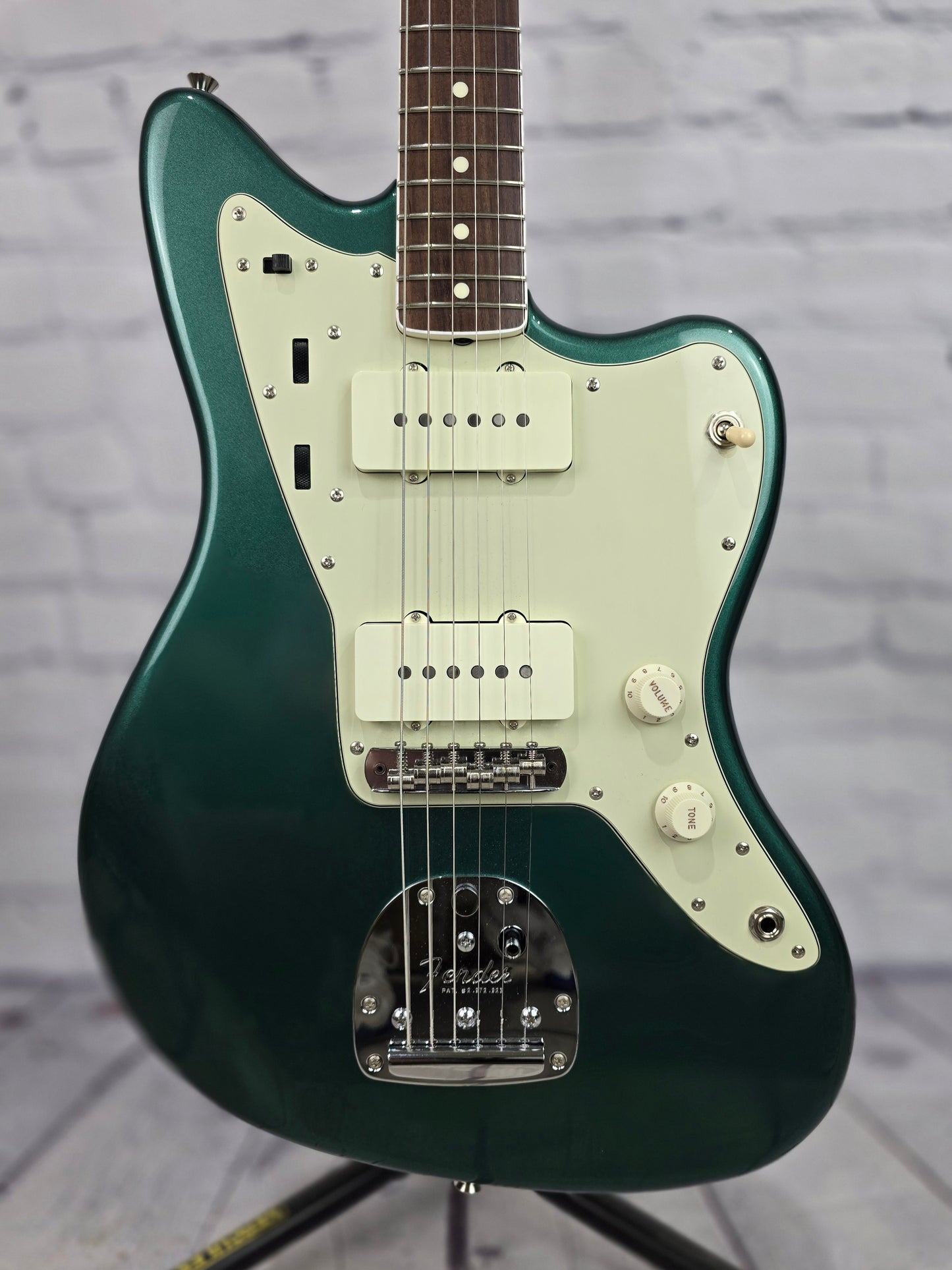 USED Fender FSR Jazzmaster 60s Traditional Electric Guitar Sherwood Green Metallic