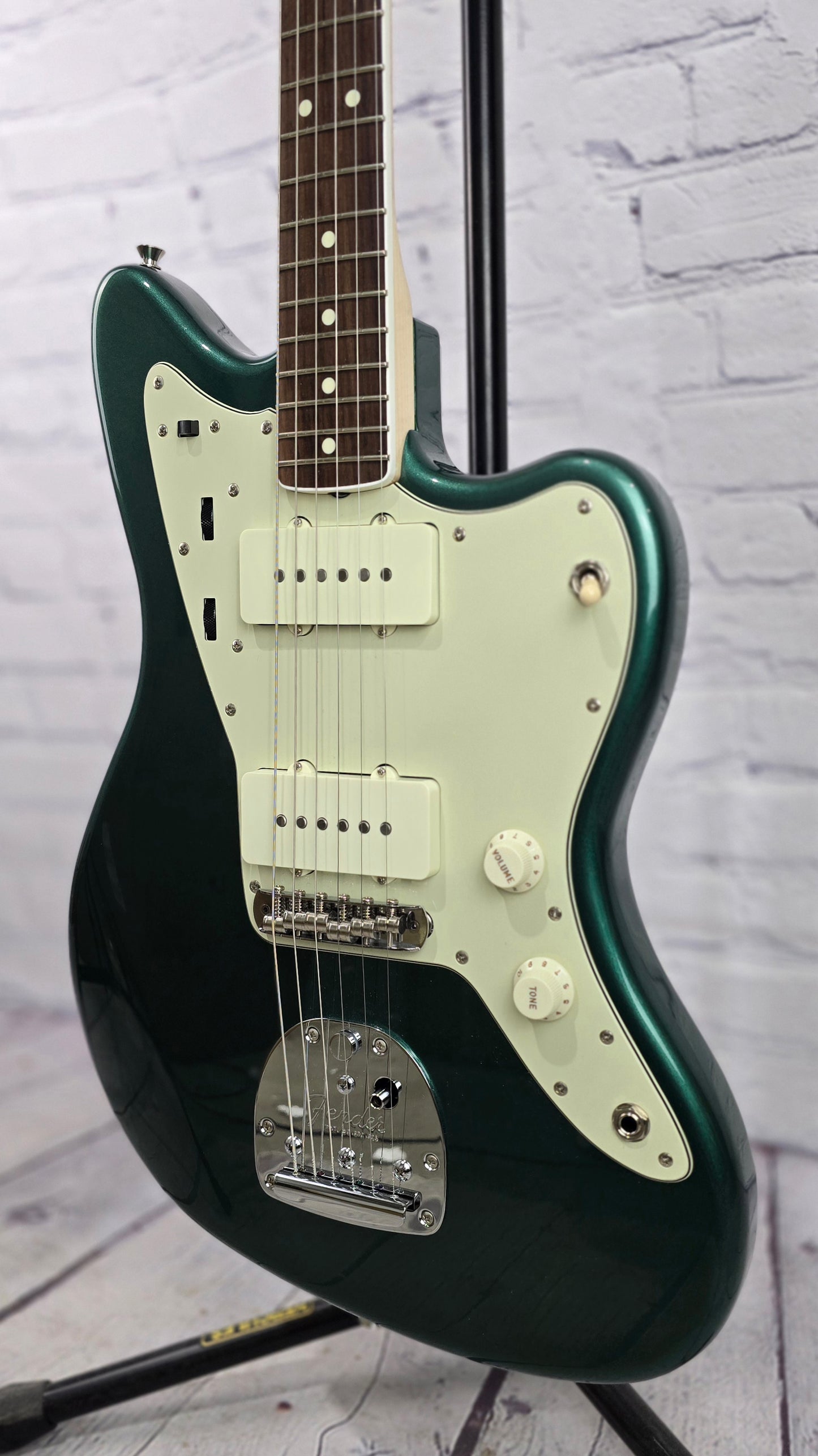 USED Fender FSR Jazzmaster 60s Traditional Electric Guitar Sherwood Green Metallic