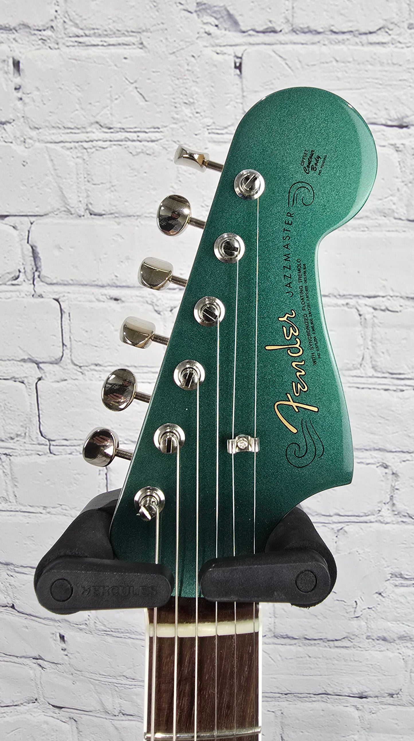 USED Fender FSR Jazzmaster 60s Traditional Electric Guitar Sherwood Green Metallic
