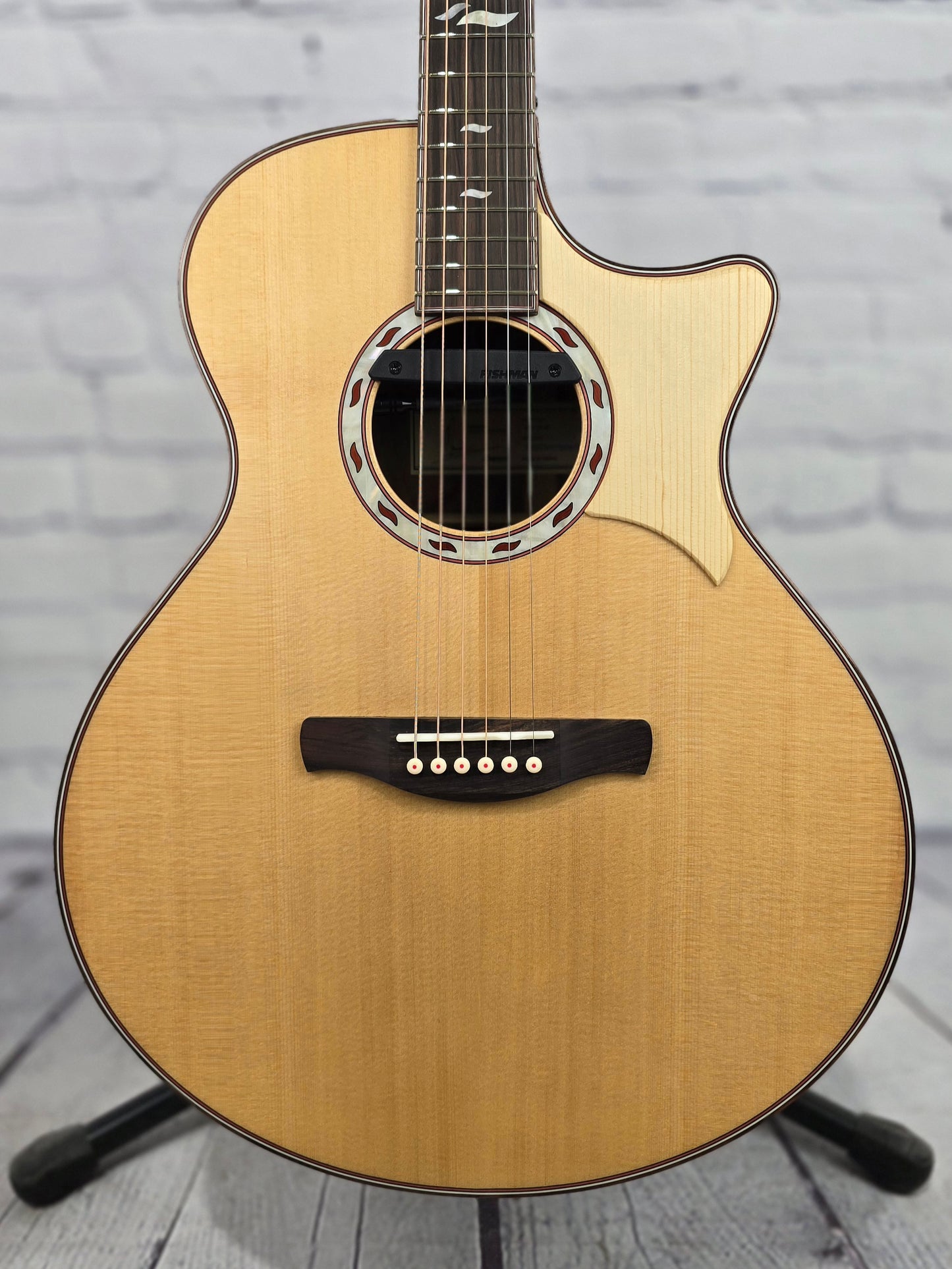Ibanez MRC10 NT Marcin Signature 6 String Acoustic Guitar Natural High Gloss