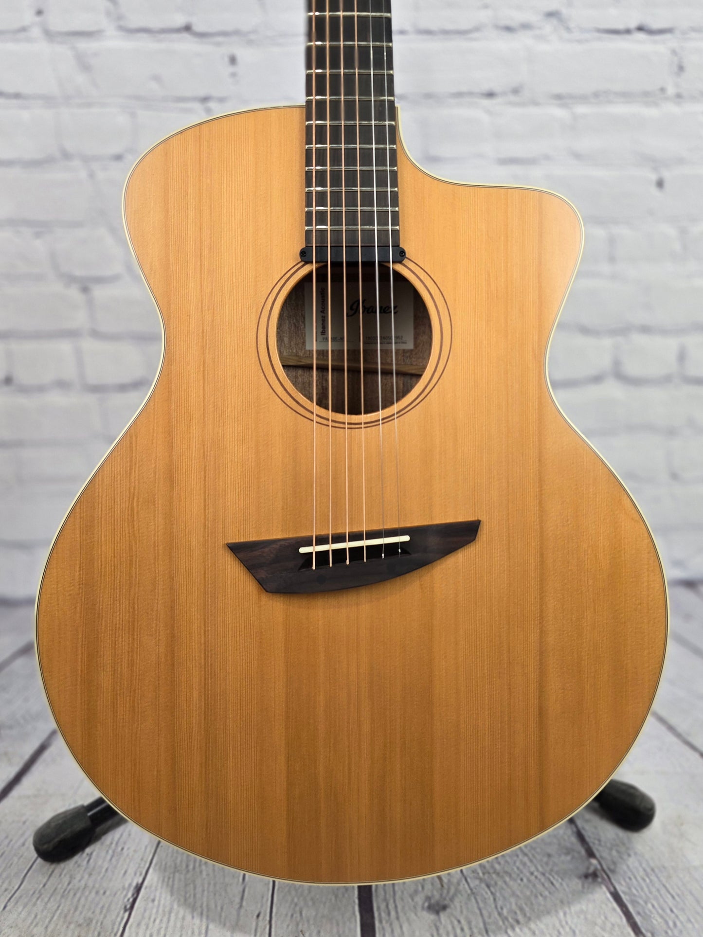 Ibanez PA230E NSL 6 String Acoustic Guitar Natural Satin Low Gloss