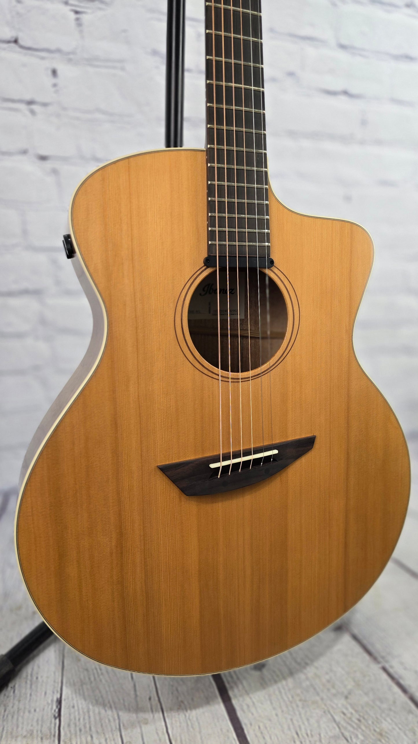 Ibanez PA230E NSL 6 String Acoustic Guitar Natural Satin Low Gloss