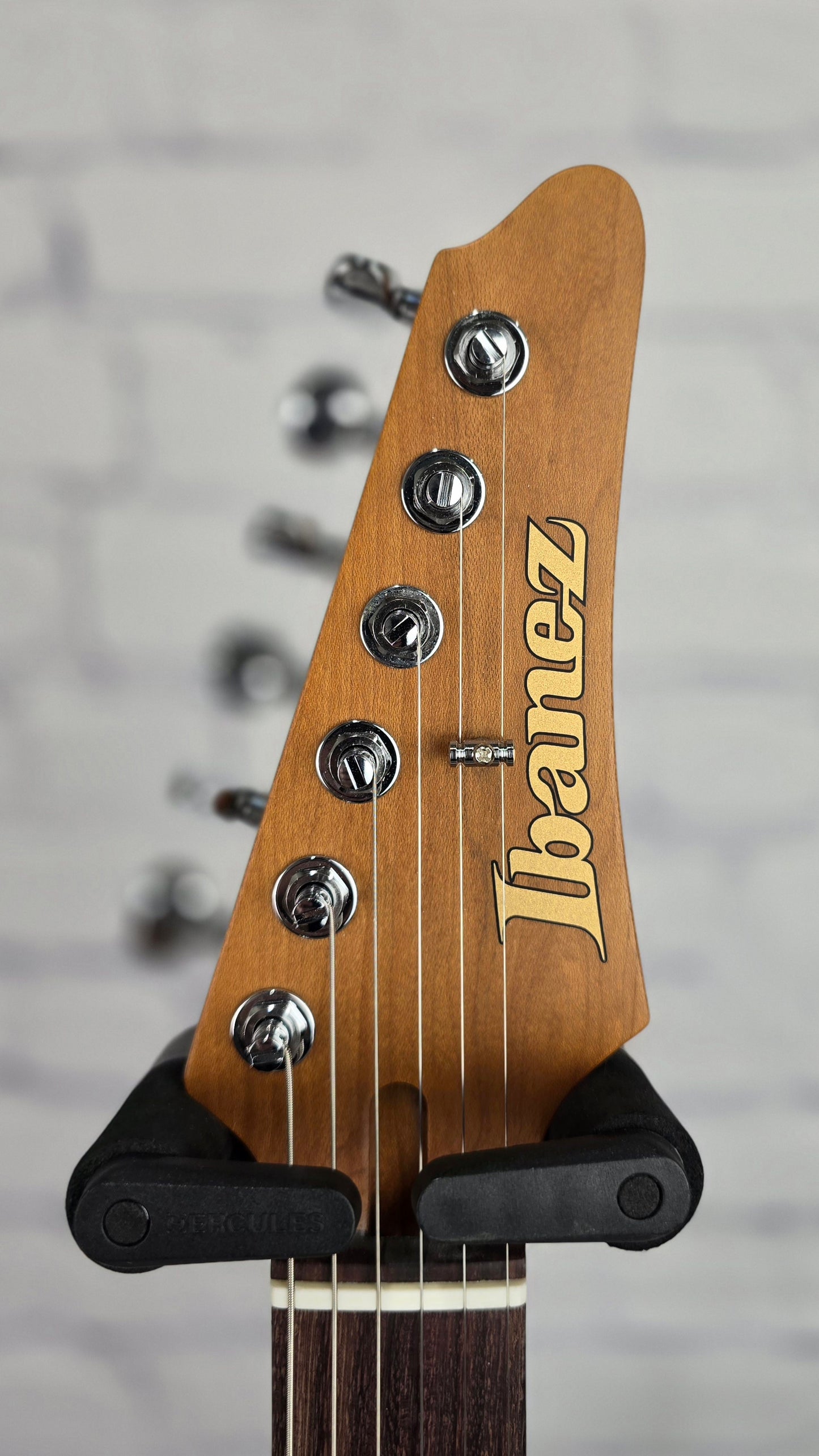Ibanez Prestige AZ2204N VGF 6 String Electric Guitar Ivy Green Metallic Flat