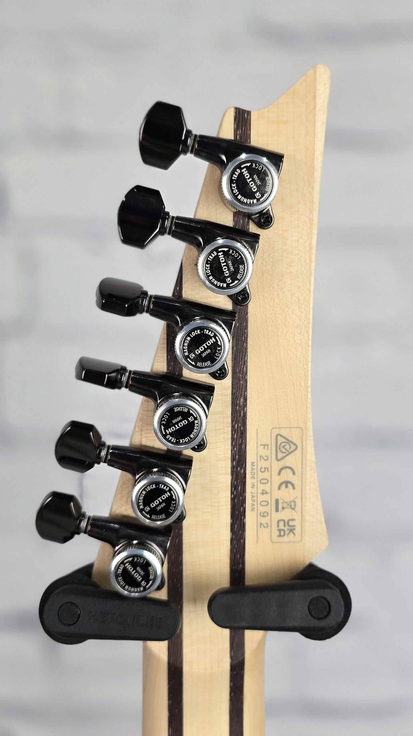 Ibanez Prestige RGR5521 TFR Hard Tail Electric Guitar Transparent Fluorescent Orange