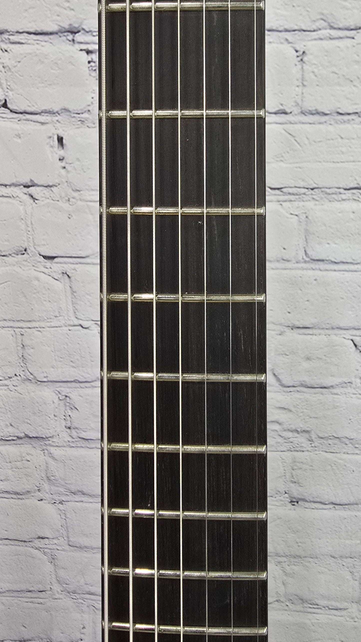 Ibanez Iron Label RGDRB71 BKF 7 String 26.5" Electric Guitar Black Flat