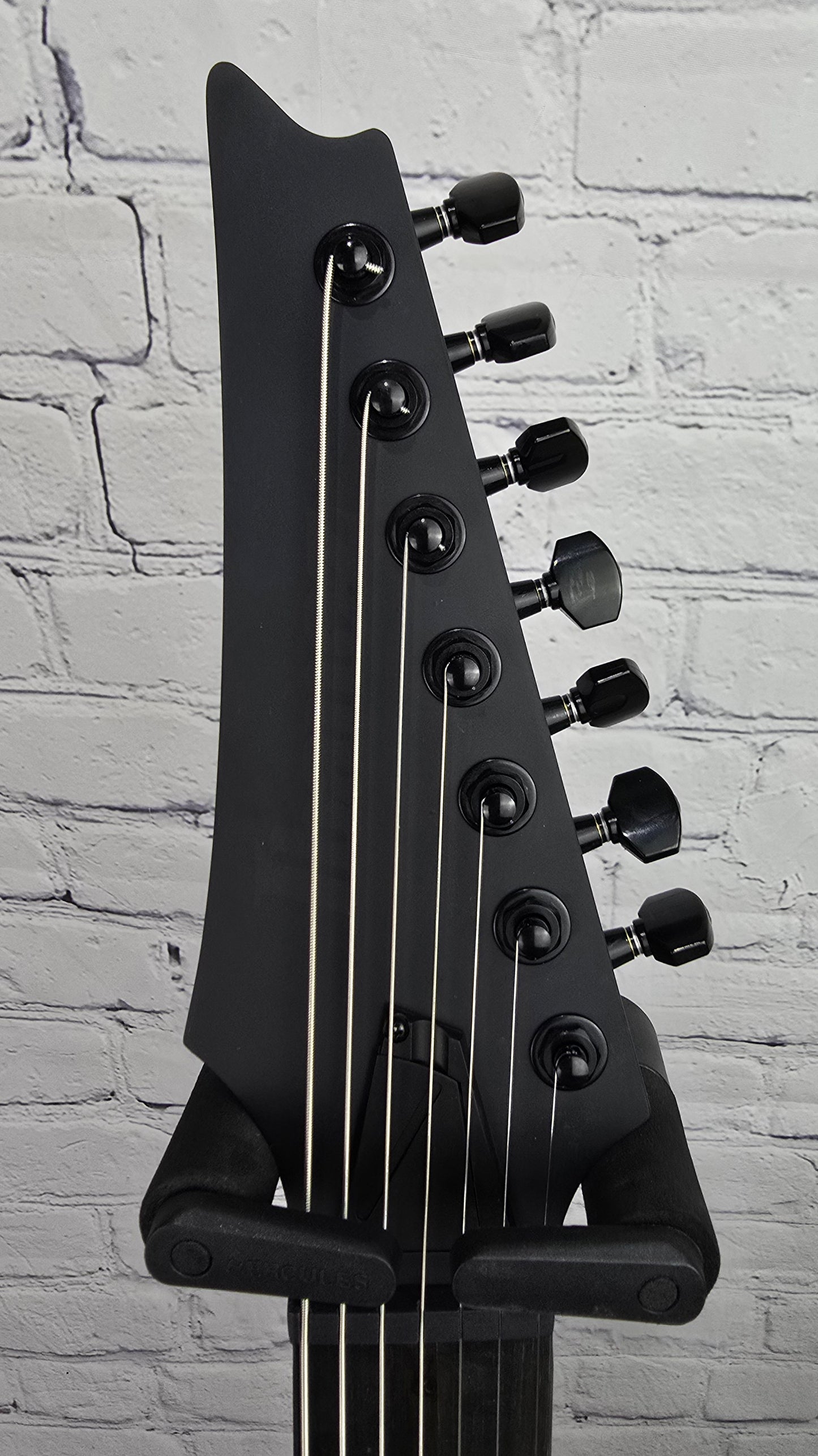 Ibanez Iron Label RGDRB71 BKF 7 String 26.5" Electric Guitar Black Flat