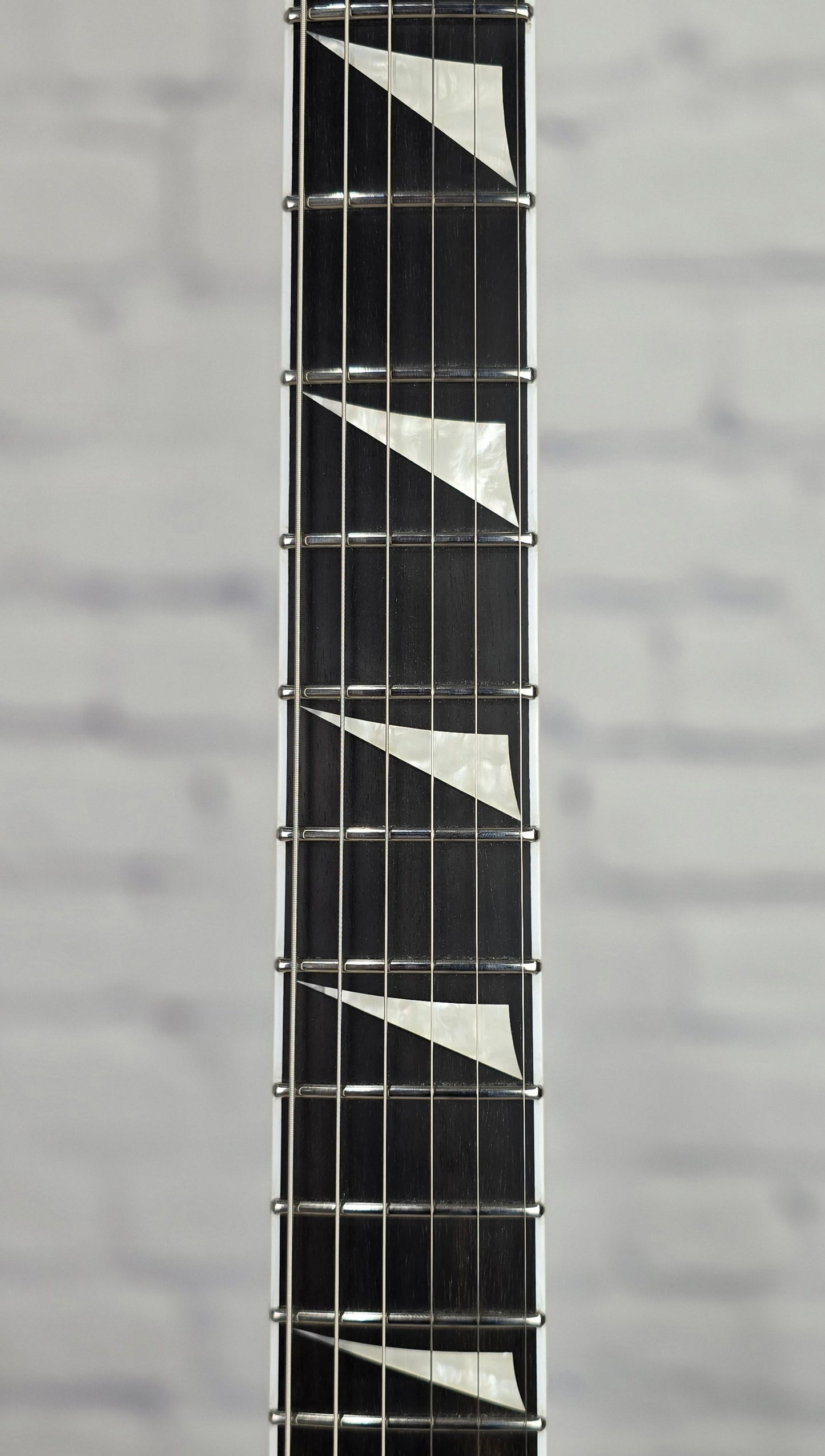 ESP E-II Arrow 6 String Electric Guitar Nebula Blackburst