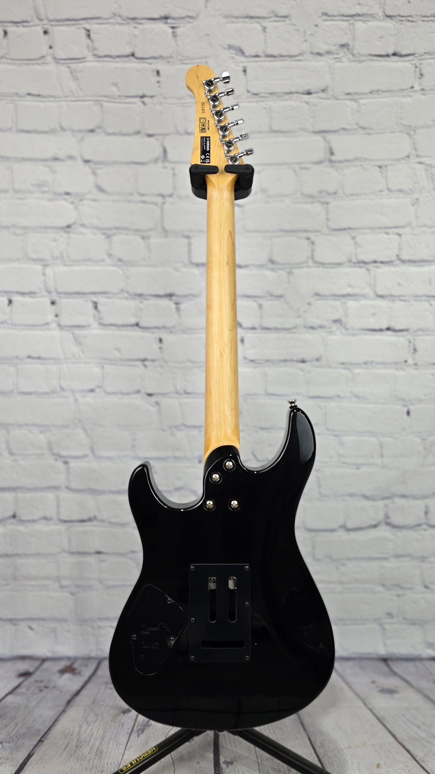 Yamaha Pacifica Professional PACP12M BM 6 String Electric Guitar Black Metallic Maple