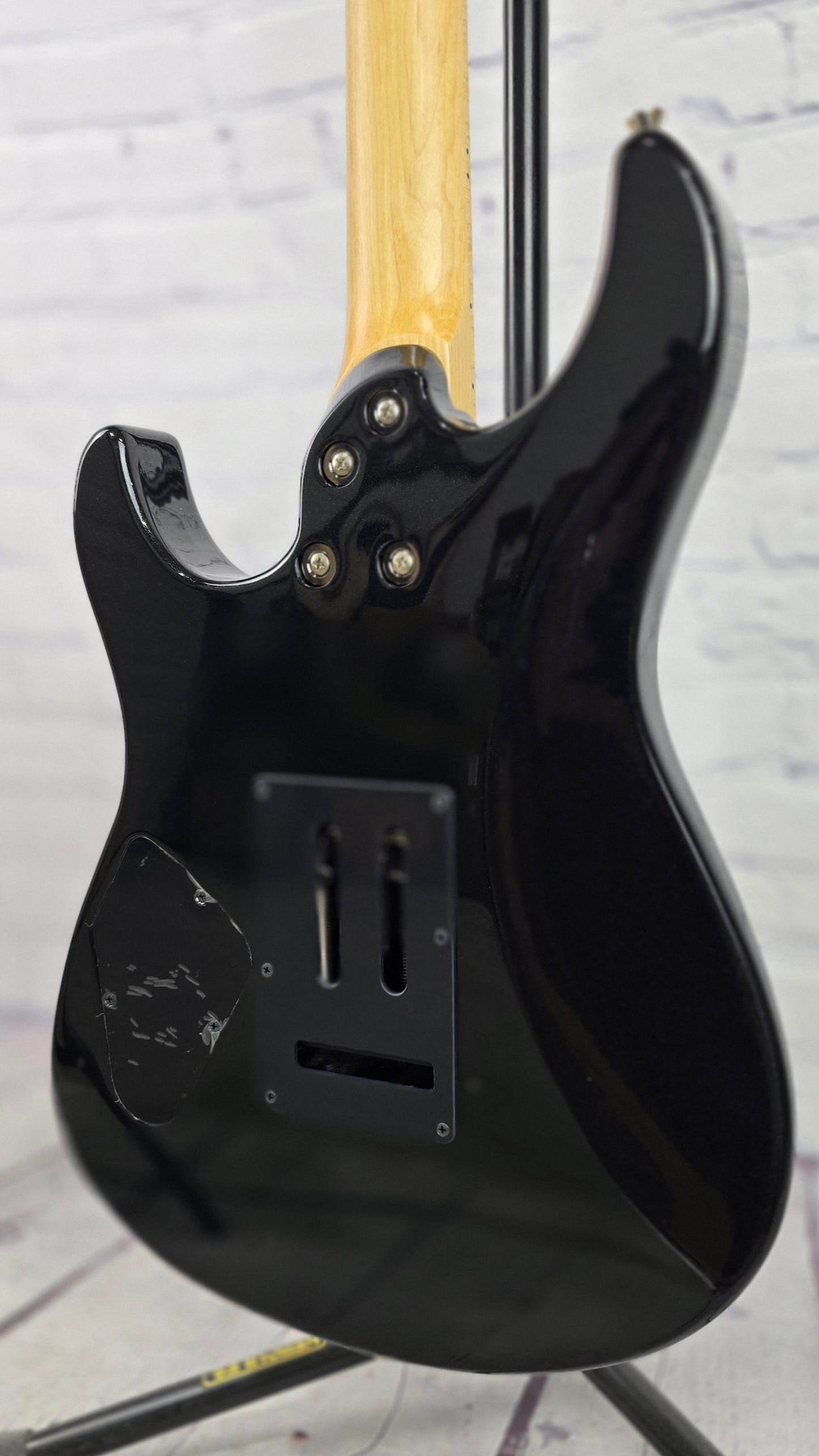 Yamaha Pacifica Professional PACP12M BM 6 String Electric Guitar Black Metallic Maple