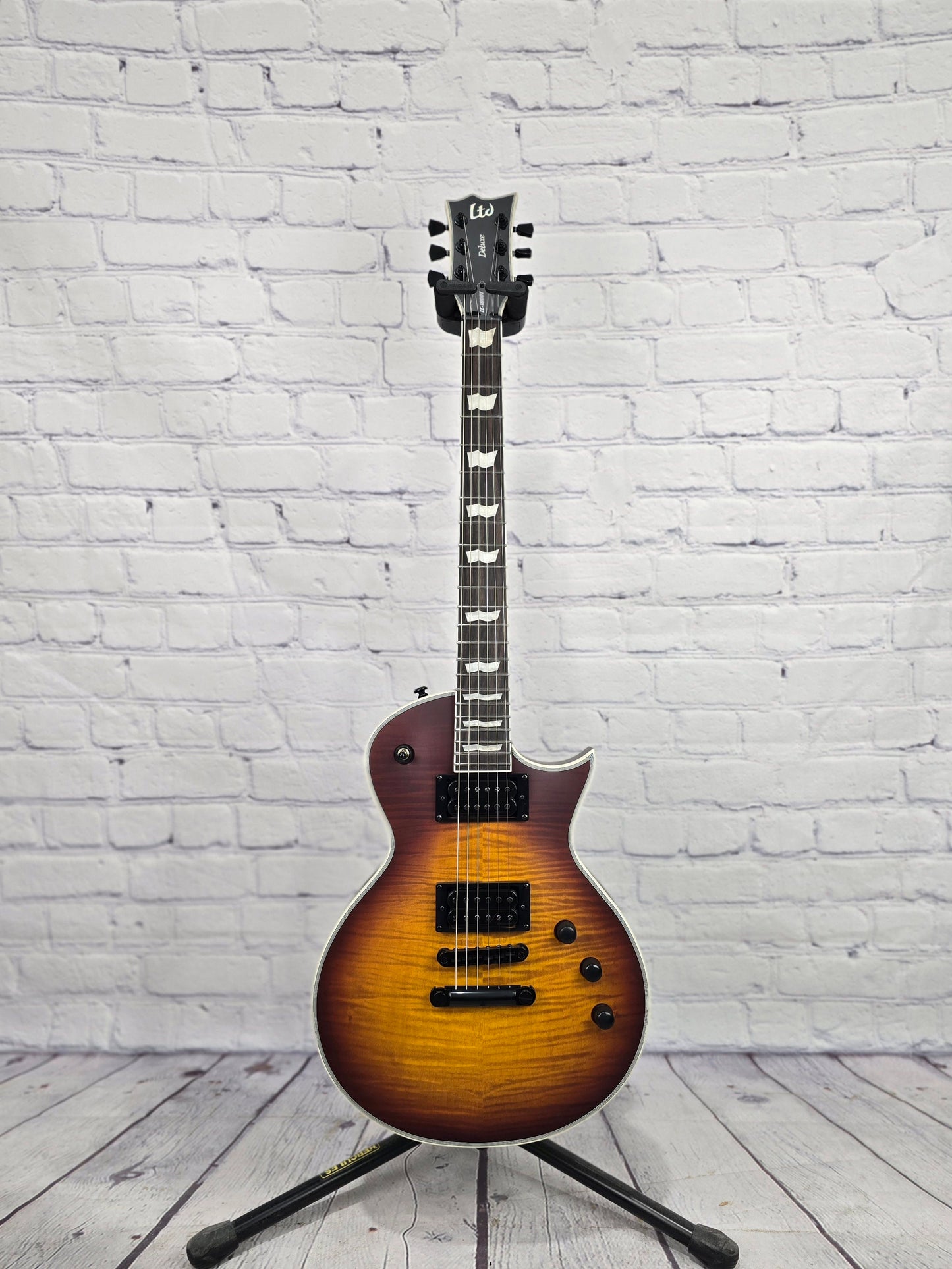 ESP LTD Eclipse EC-1000T CTM FM TSBS Electric Guitar Tobacco Sunburst