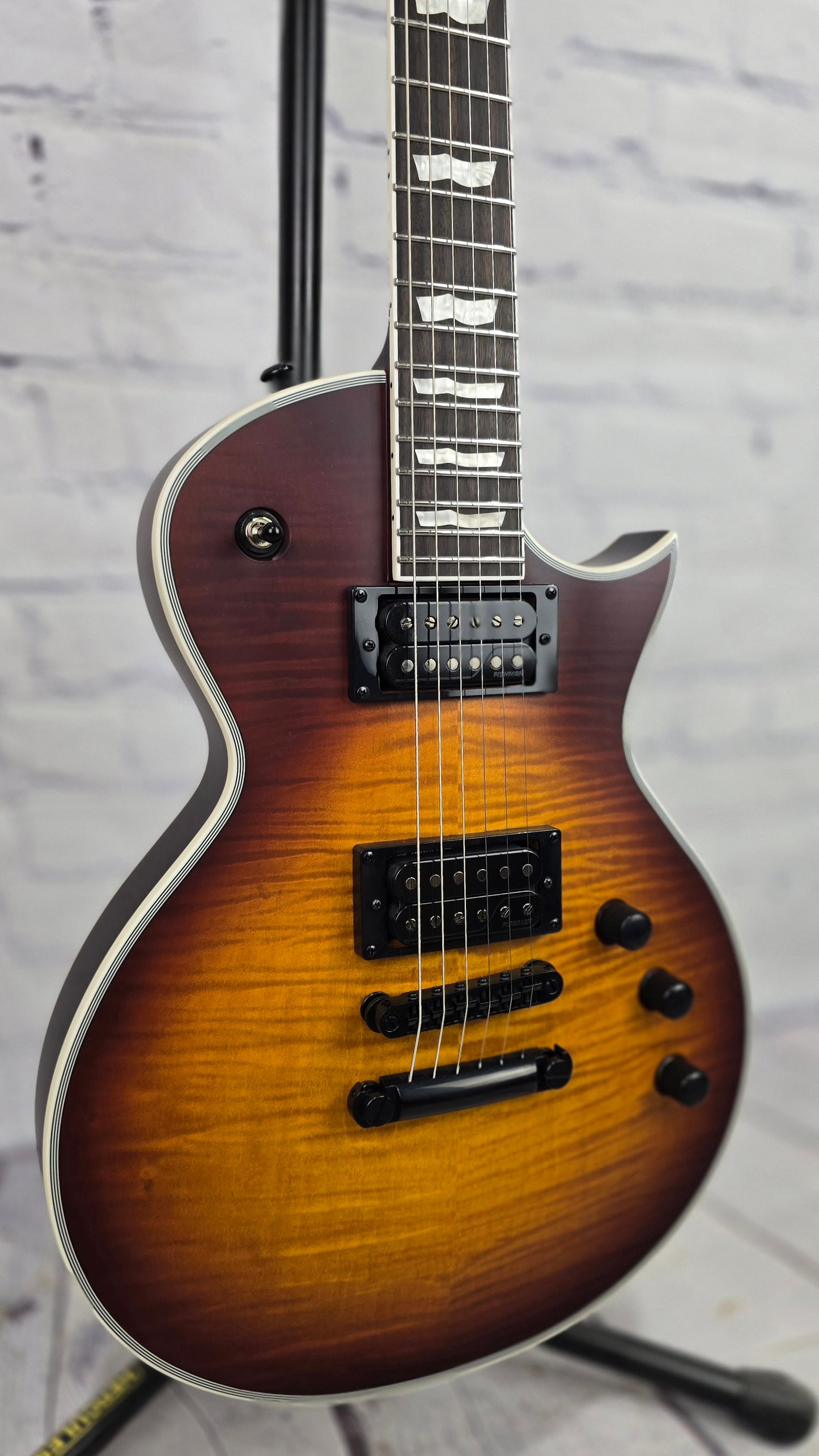 ESP LTD Eclipse EC-1000T CTM FM TSBS Electric Guitar Tobacco Sunburst