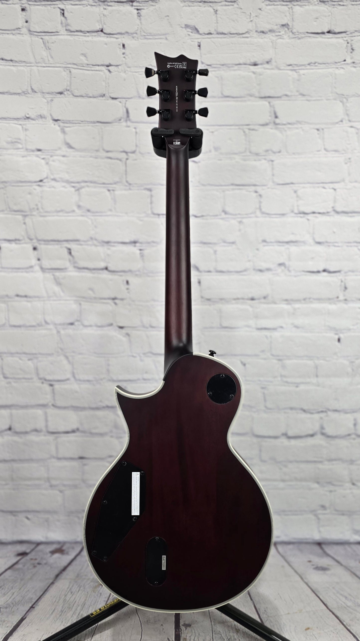 ESP LTD Eclipse EC-1000T CTM FM TSBS Electric Guitar Tobacco Sunburst