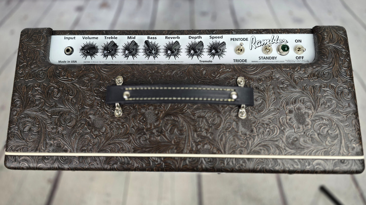 Carr Amplifiers Rambler 1x12 26w/13w Tube Combo Amp Cowboy Tolex