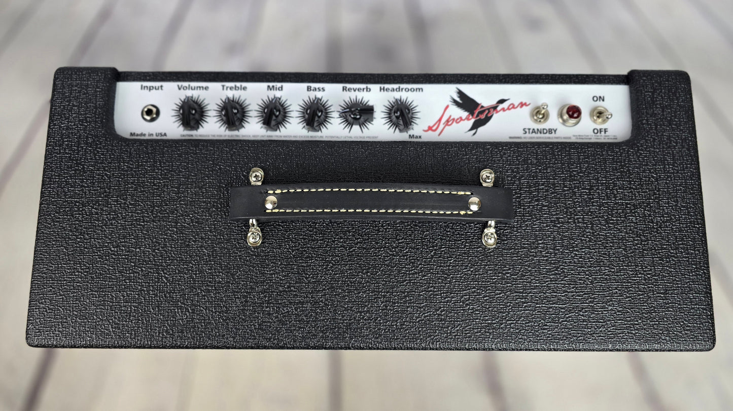 Carr Amplifiers Sportsman 1x12 19w Tube Combo Amp Black Tolex