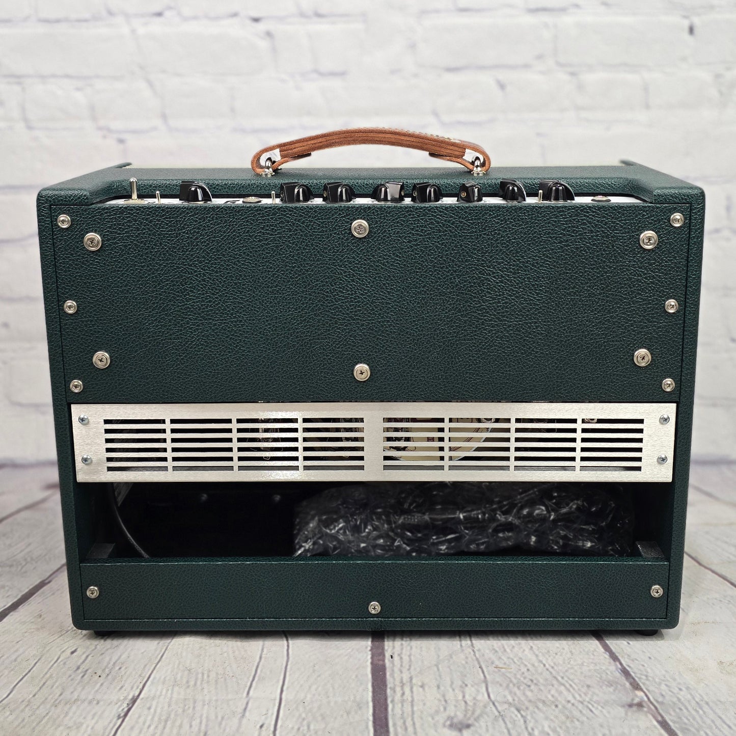 Carr Amplifiers Bel-Ray 1x12 16w Tube Combo Amp Green Tolex w/Buffalo Leather Handle