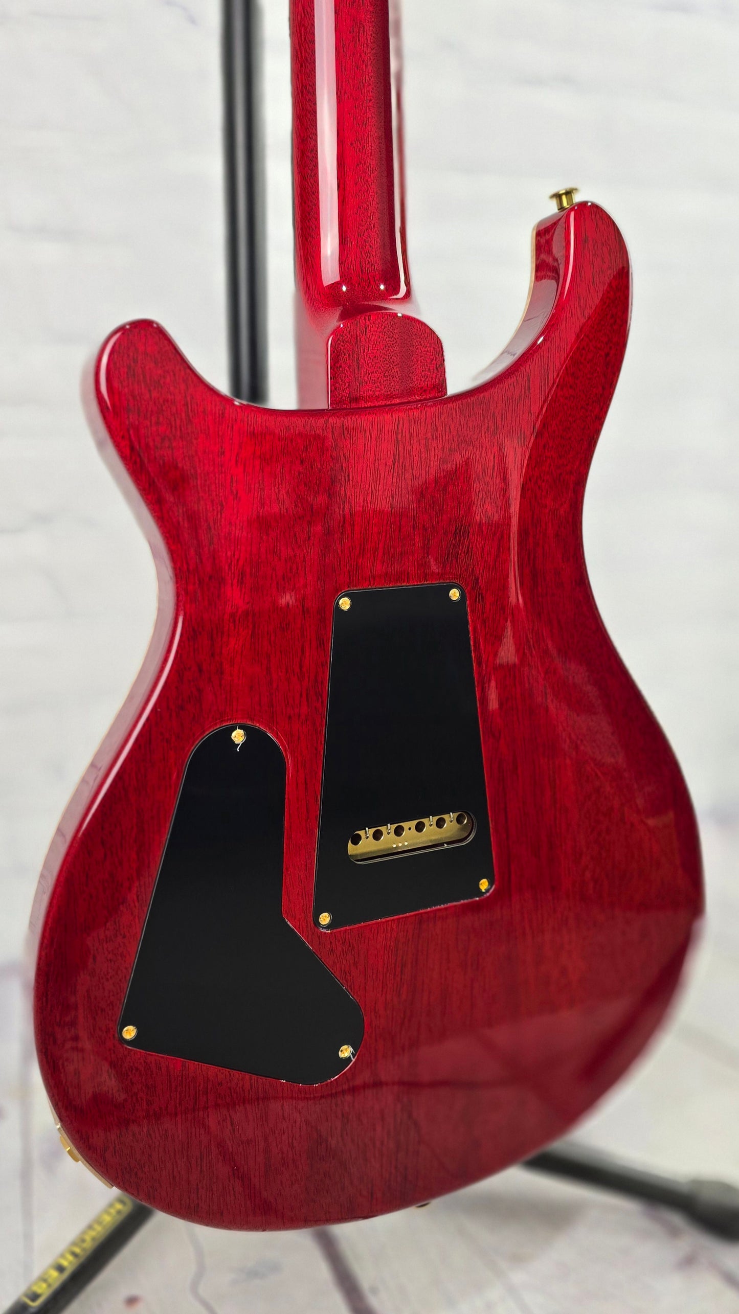 Paul Reed Smith PRS Custom 24-08 Semi-Hollow 40th Anniversary Limited Edition 10 Top Electric Guitar Charcoal a Cherry Burst