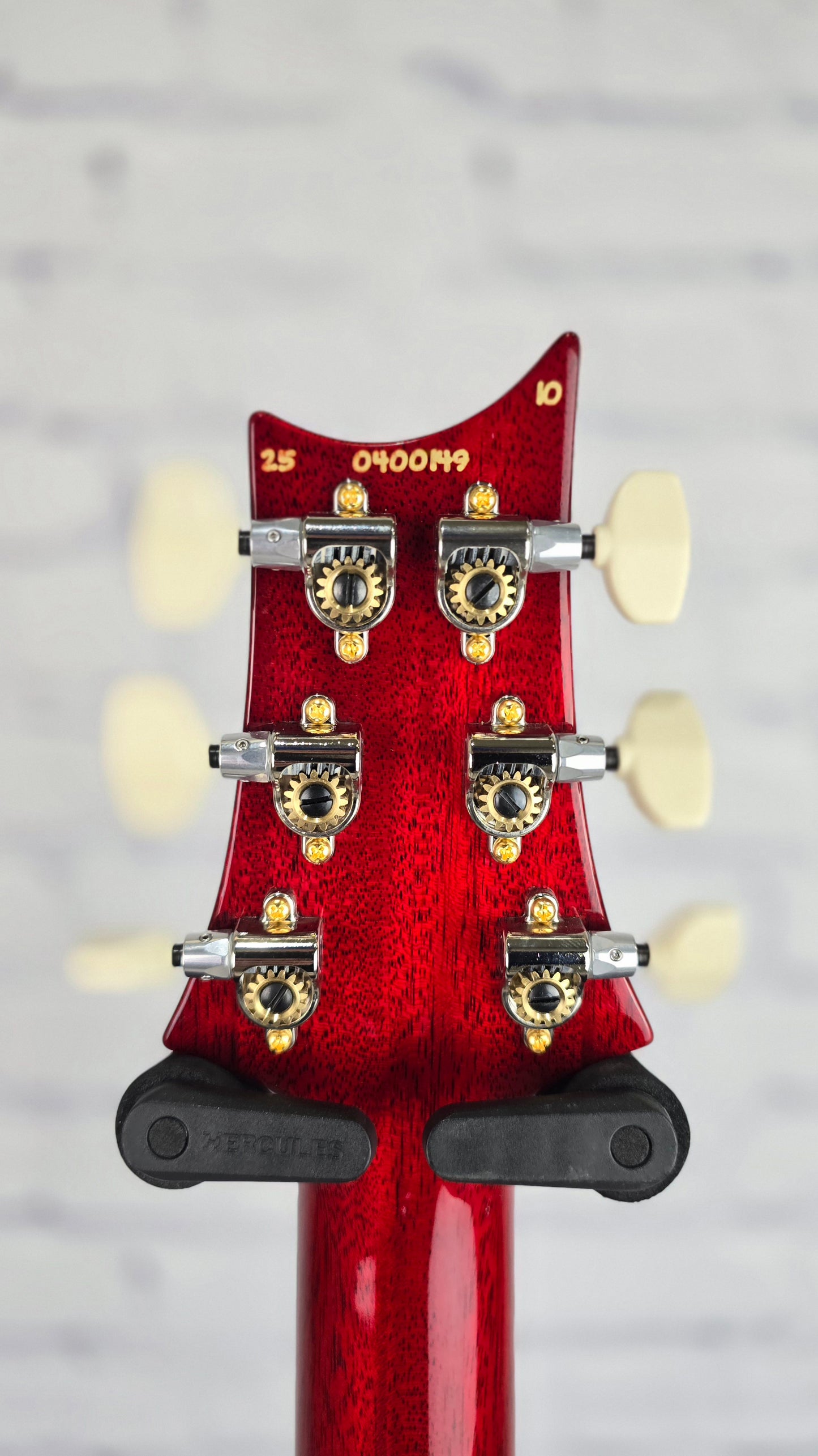 Paul Reed Smith PRS Custom 24-08 Semi-Hollow 40th Anniversary Limited Edition 10 Top Electric Guitar Charcoal a Cherry Burst