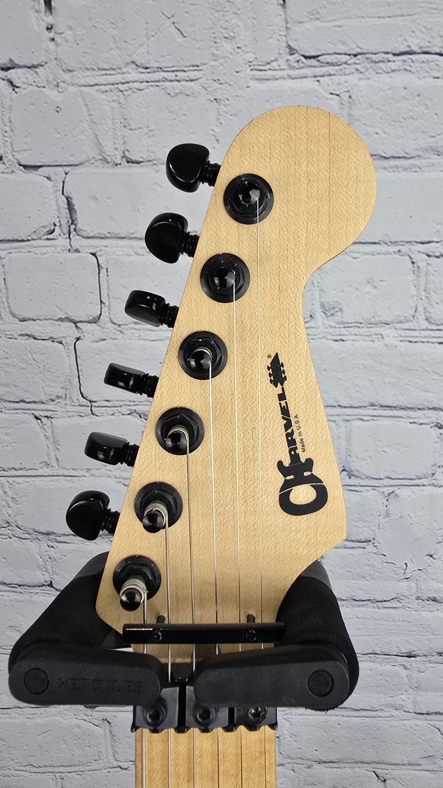 USED Charvel USA So-Cal 6 String Electric Guitar Candy Tangerine