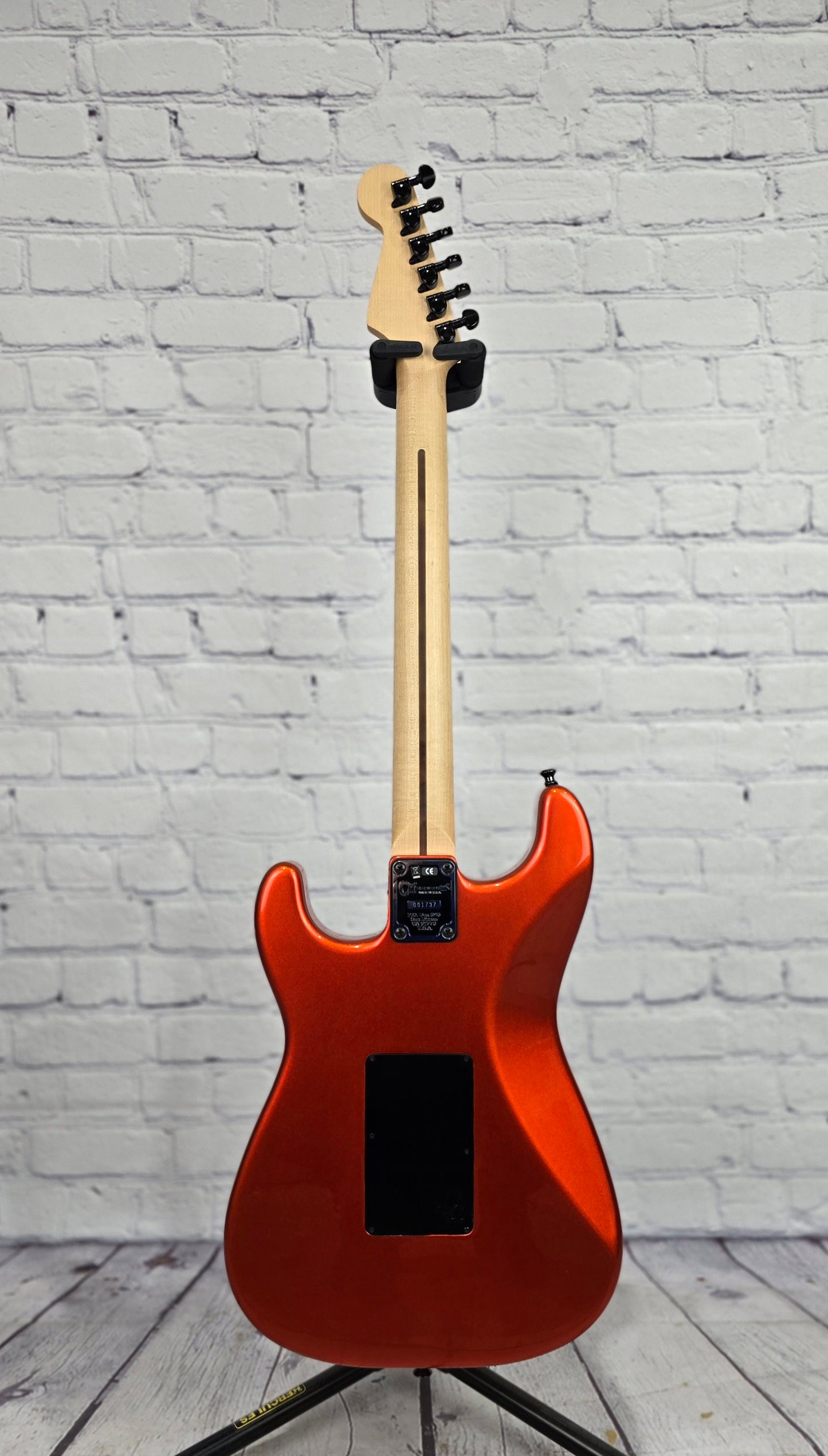 USED Charvel USA So-Cal 6 String Electric Guitar Candy Tangerine