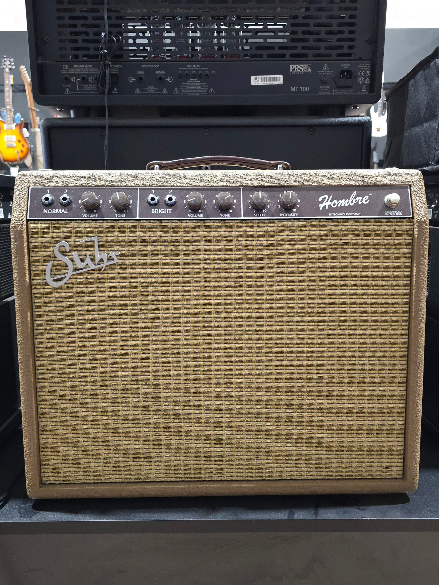 USED Suhr Hombre 1x12 Tube Combo Amplifier Vintage Palomino