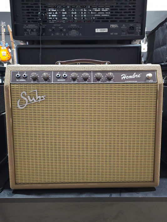 USED Suhr Hombre 1x12 Tube Combo Amplifier Vintage Palomino