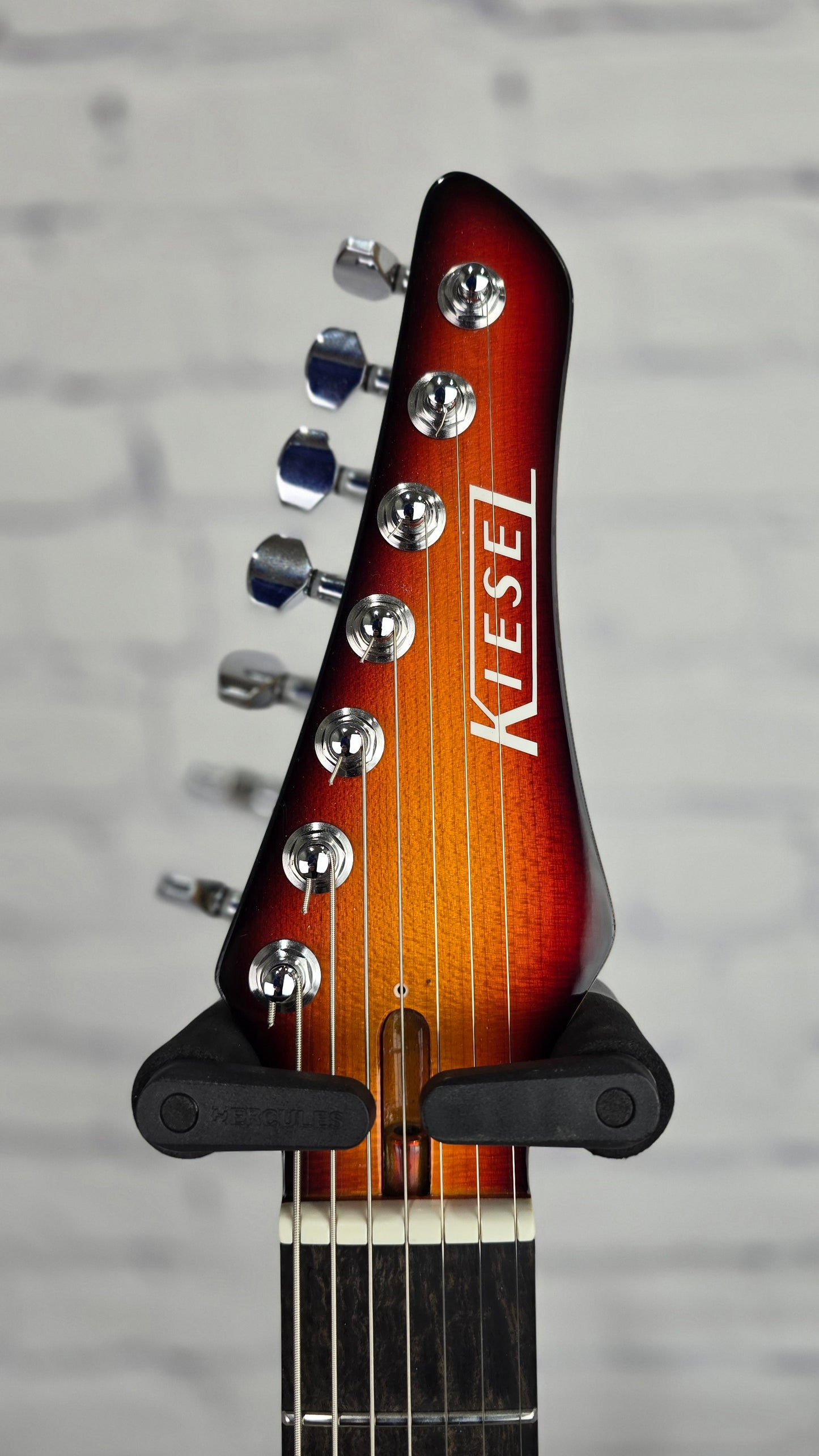 USED Kiesel Delos 7 String HSH String Electric Guitar Sunburst