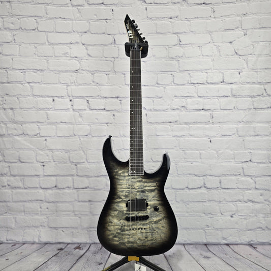 ESP LTD M-1001NT 6 String Electric Guitar Charcoal Burst