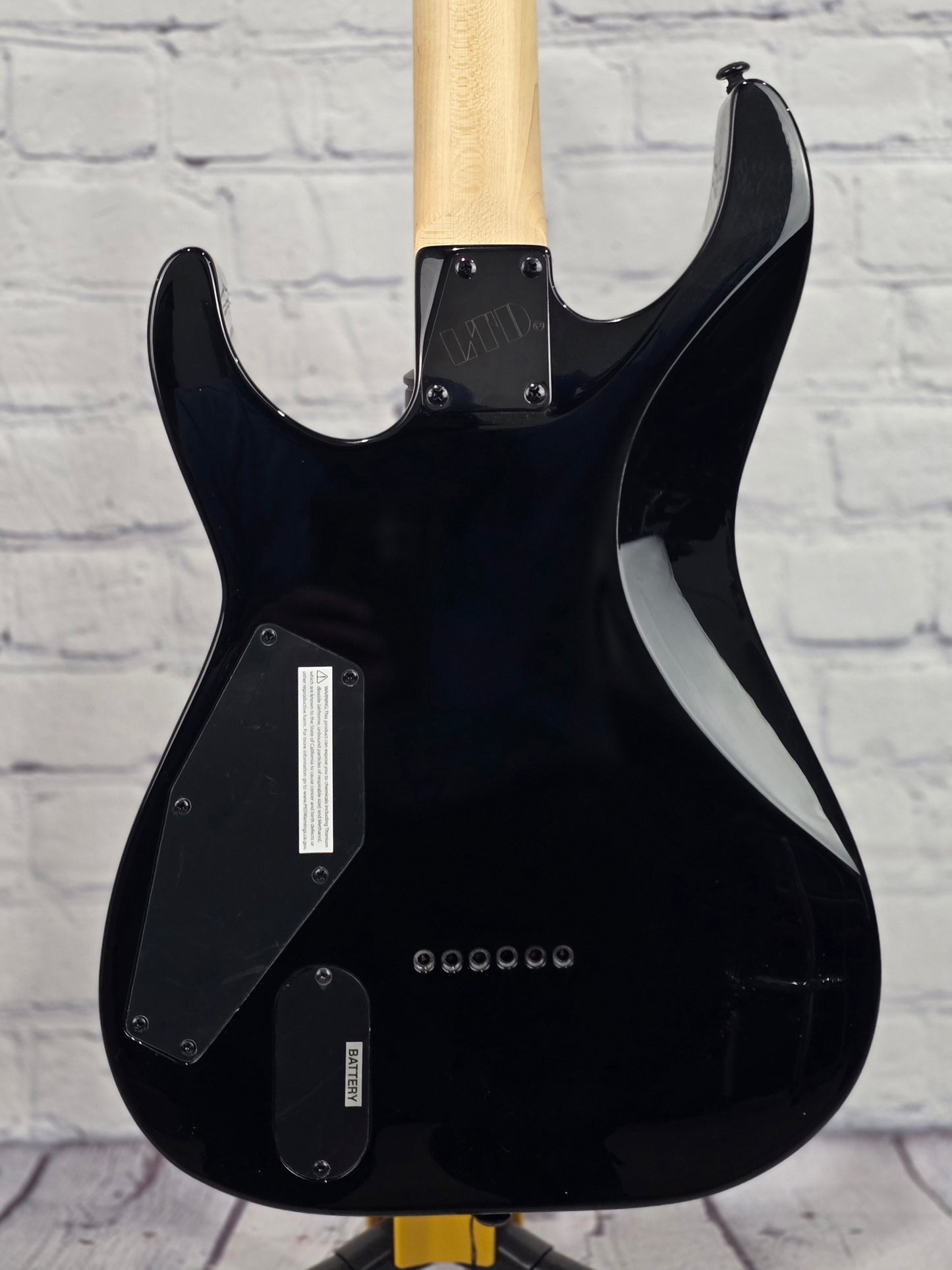 ESP LTD M-1001NT 6 String Electric Guitar Charcoal Burst
