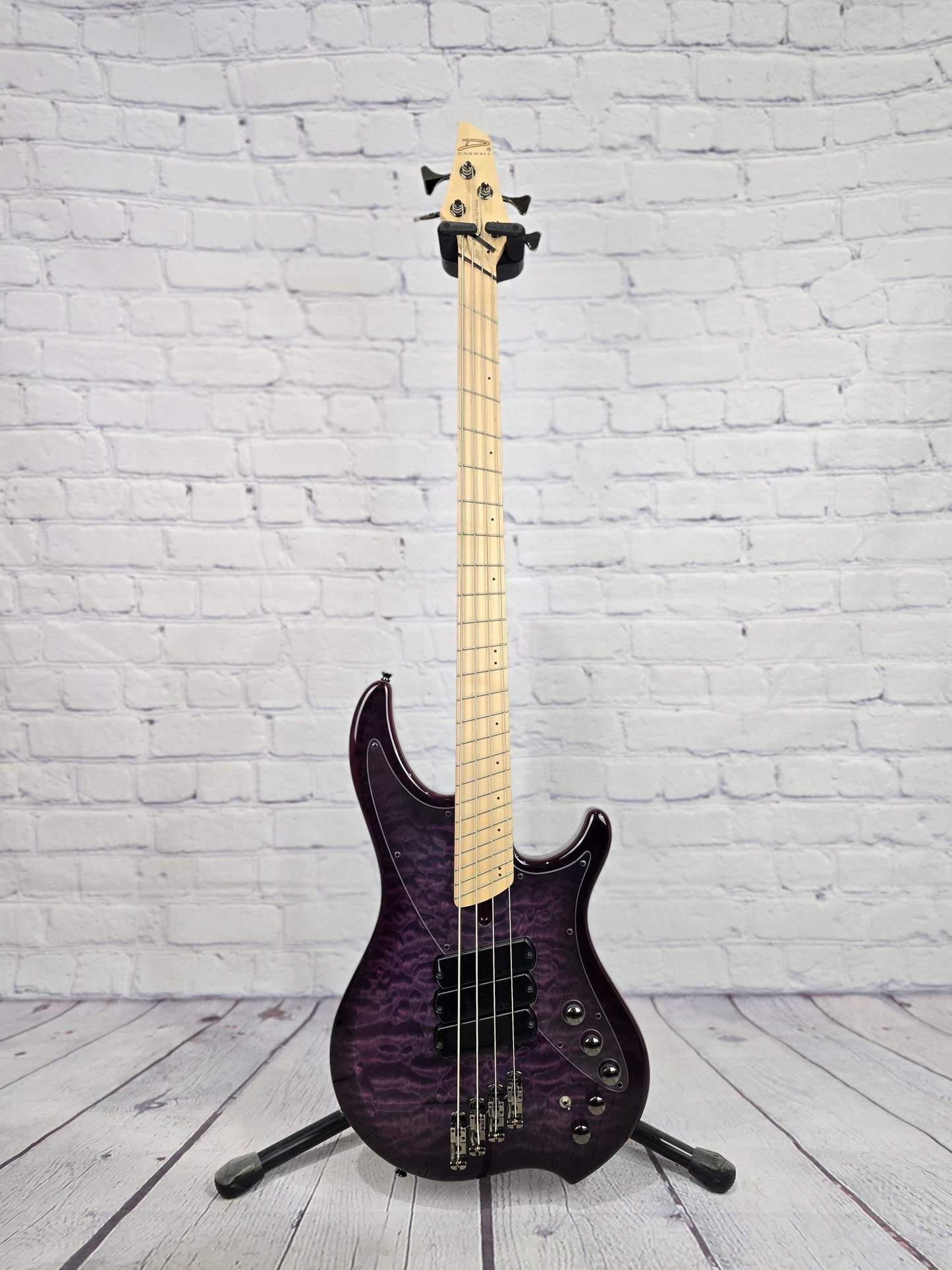 Dingwall Combustion C3 Nashville 4 String Multiscale Bass Ultra Violet Quilt