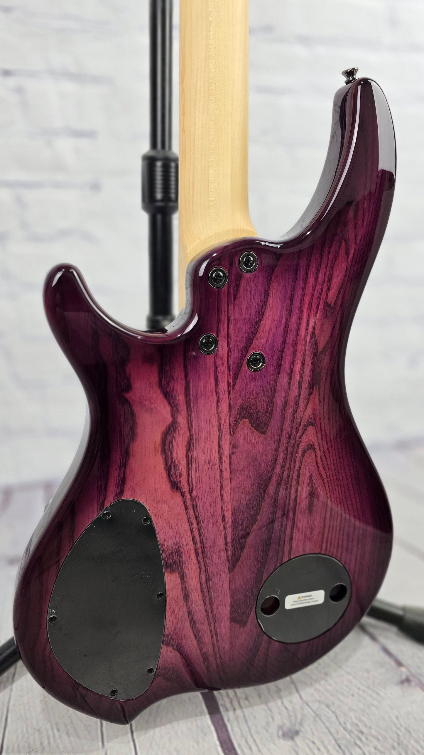 Dingwall Combustion C3 Nashville 4 String Multiscale Bass Ultra Violet Quilt