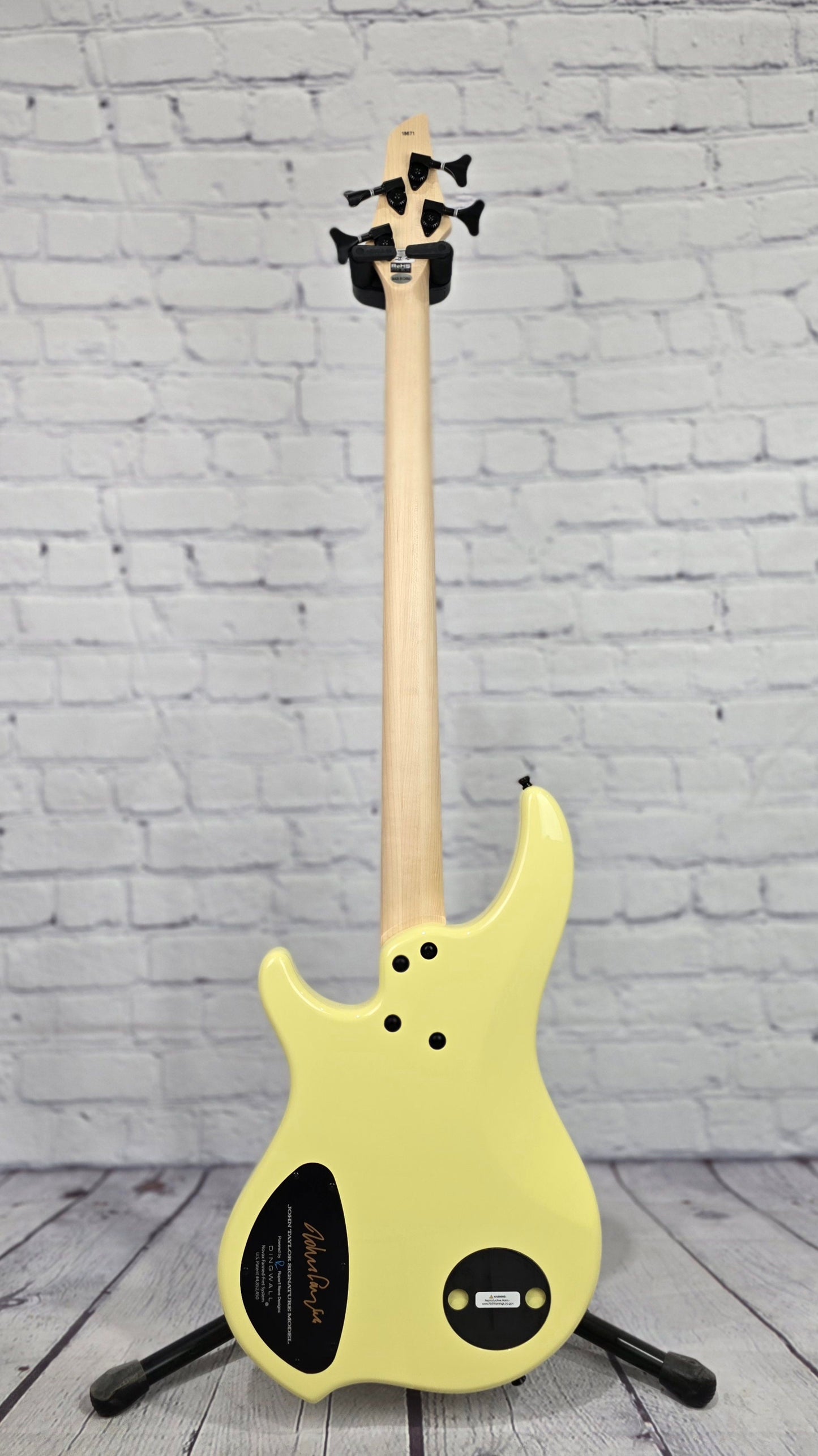 Dingwall Combustion John Taylor Signature 4 String Bass Primrose