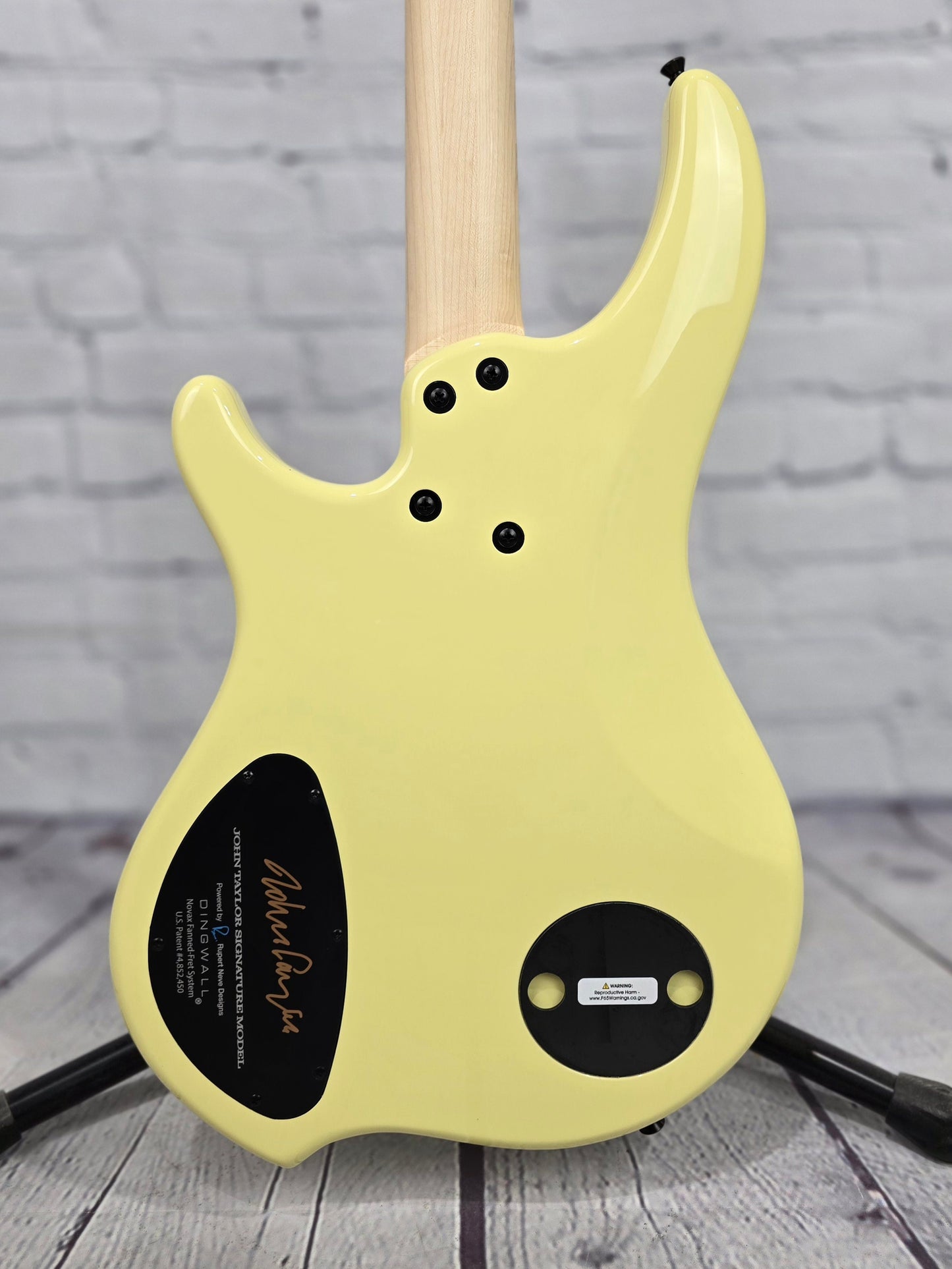 Dingwall Combustion John Taylor Signature 4 String Bass Primrose