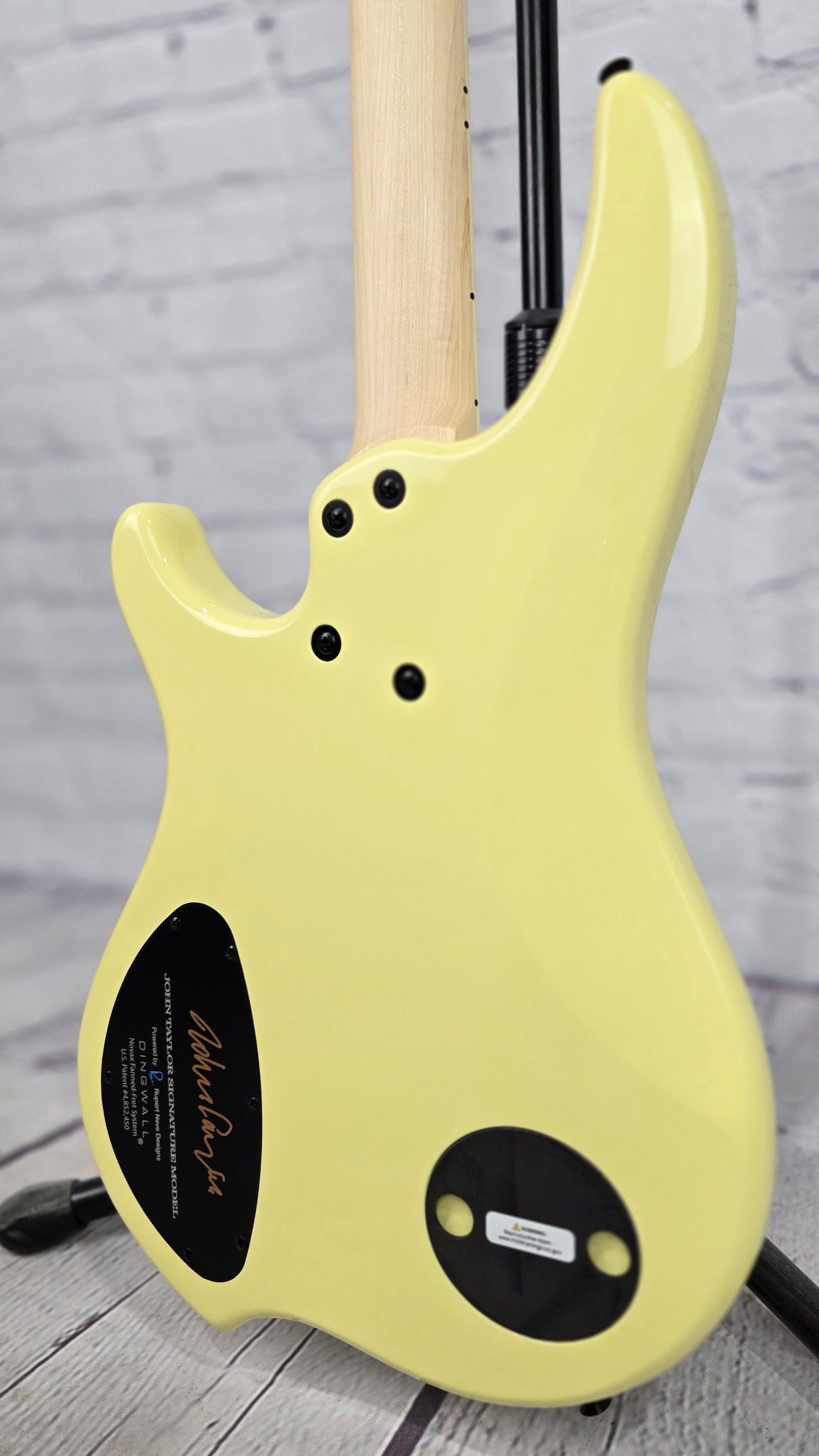 Dingwall Combustion John Taylor Signature 4 String Bass Primrose