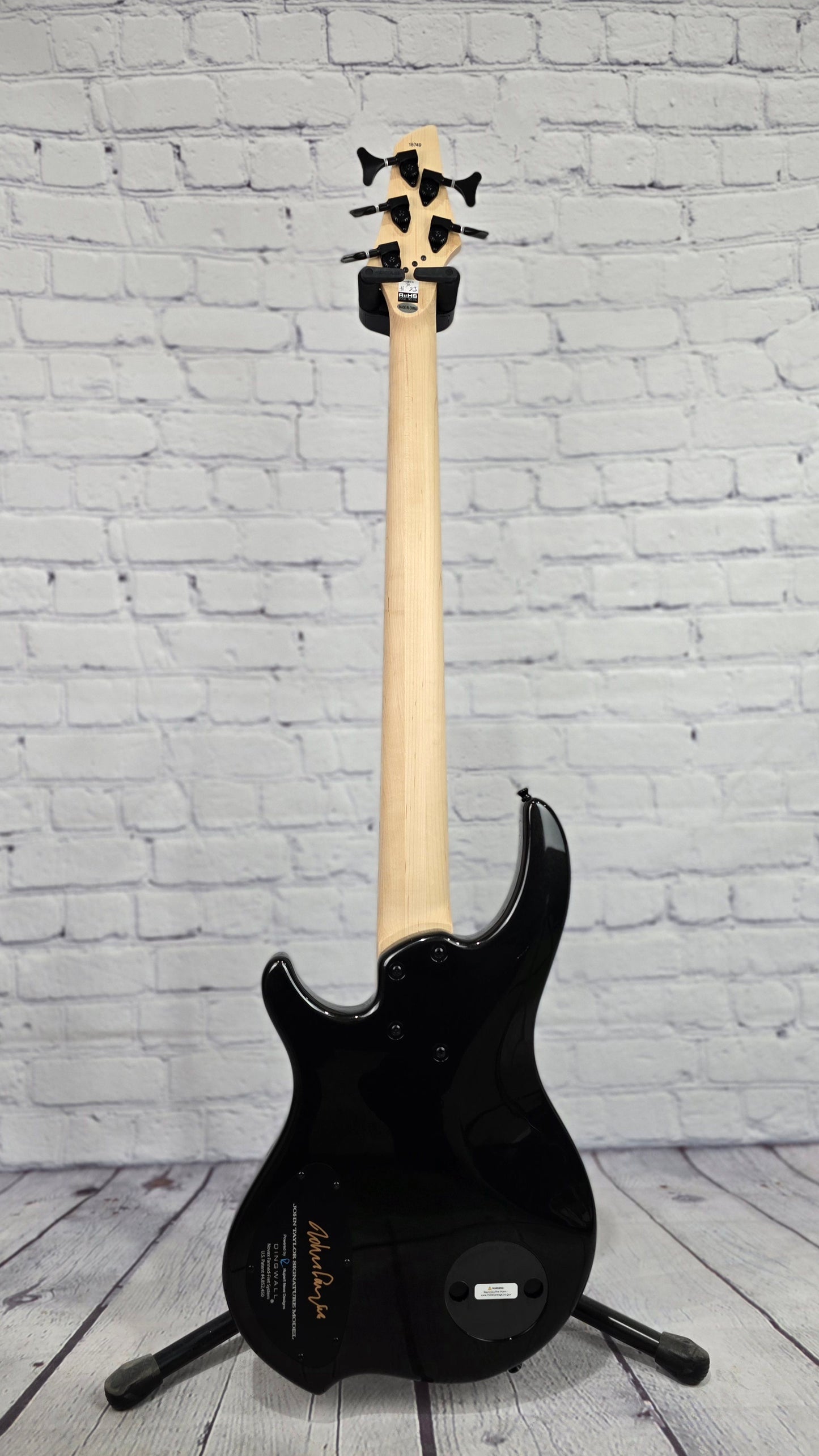 Dingwall Combustion John Taylor Signature 5 String Bass Black