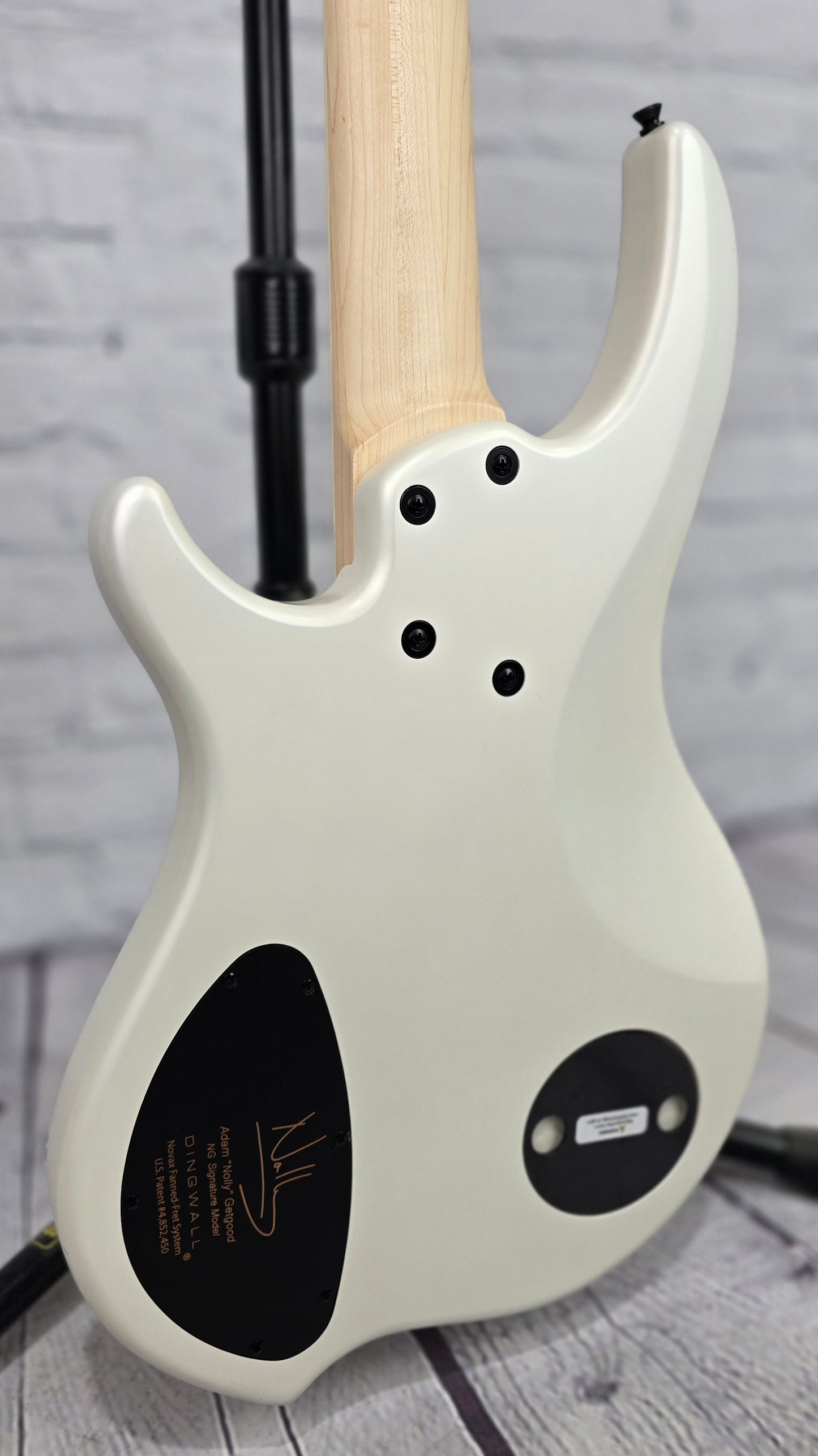 Dingwall NG3 Nolly 5 String Nolly Bass Guitar Ducati White